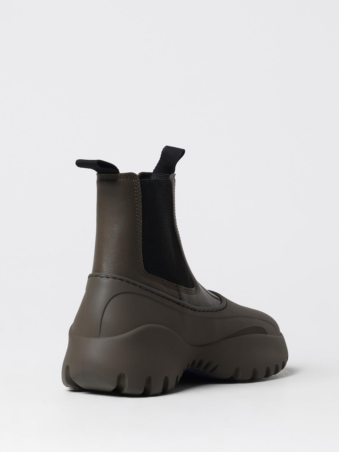 BURBERRY BOOT: Boots men Burberry, Green - Img 3