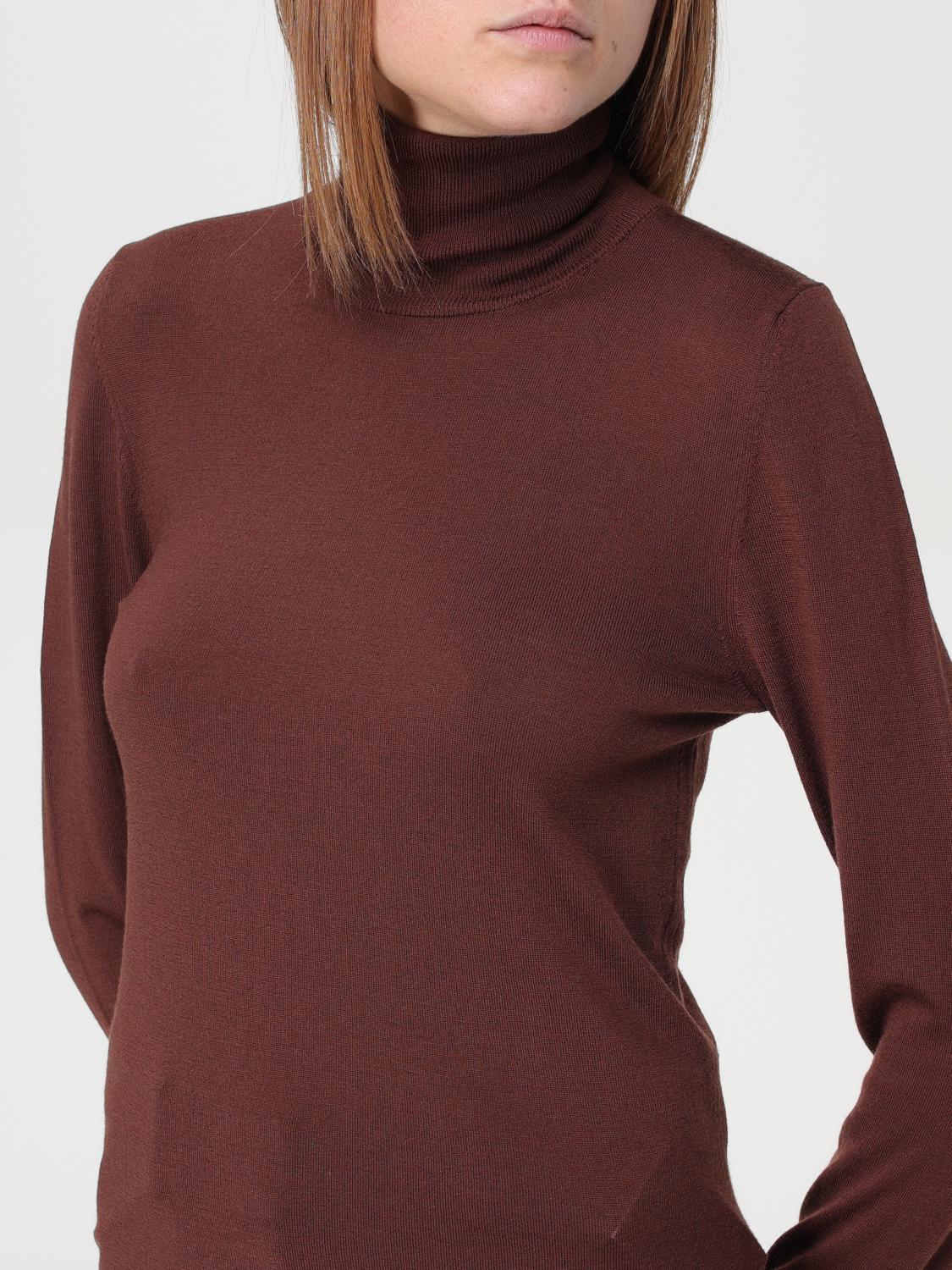 SLOWEAR PULL: Pull femme Slowear, Marron - Img 3