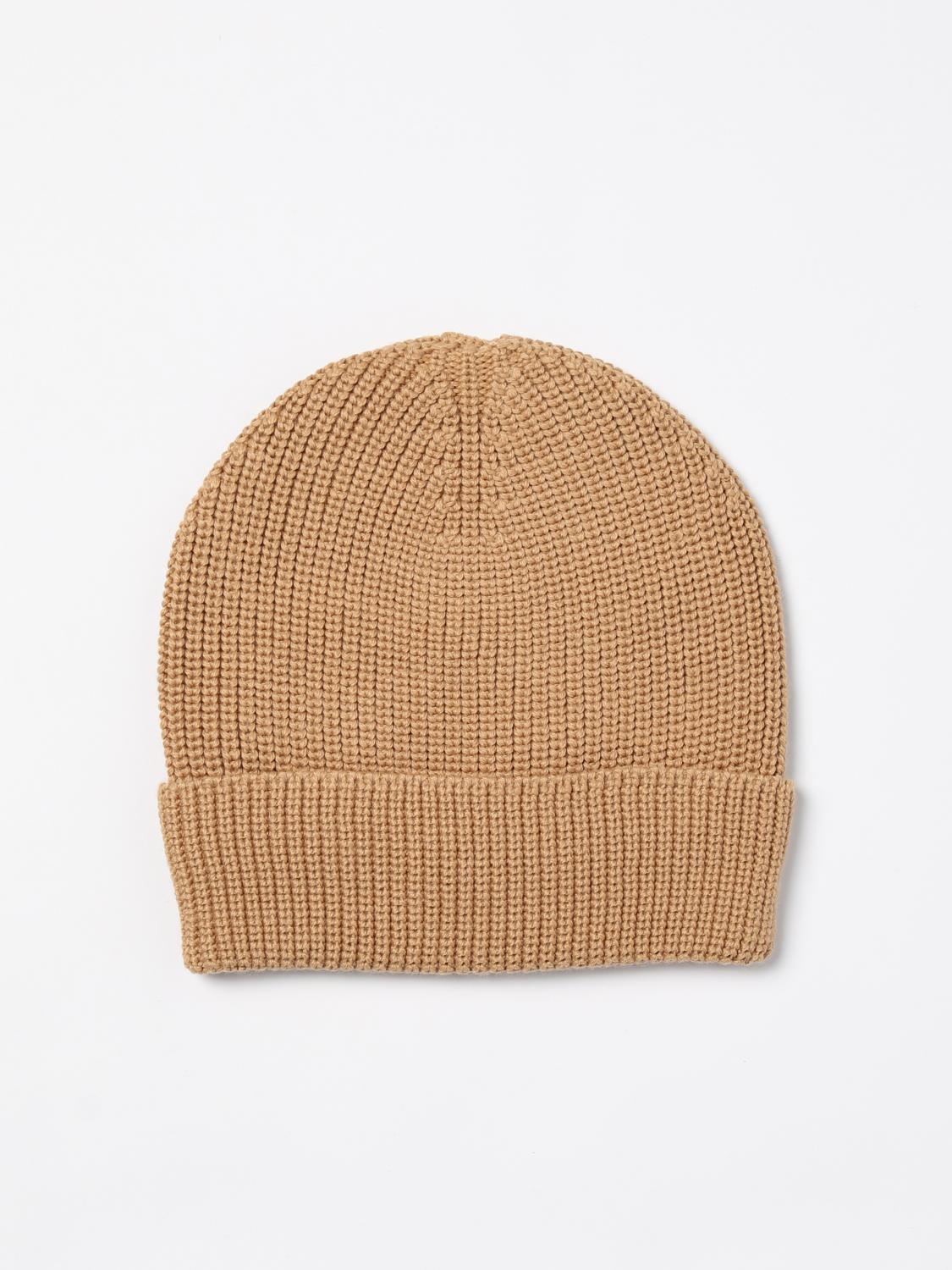 BARROW CAPPELLO: Cappello Barrow in maglia a coste con logo, Sabbia - Img 2