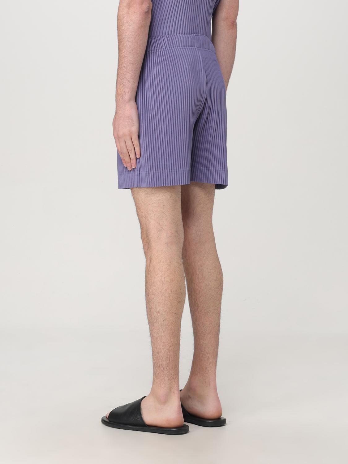 HOMME PLISSE' ISSEY MIYAKE SHORT: Pants men Homme Plisse' Issey Miyake, Violet - Img 3