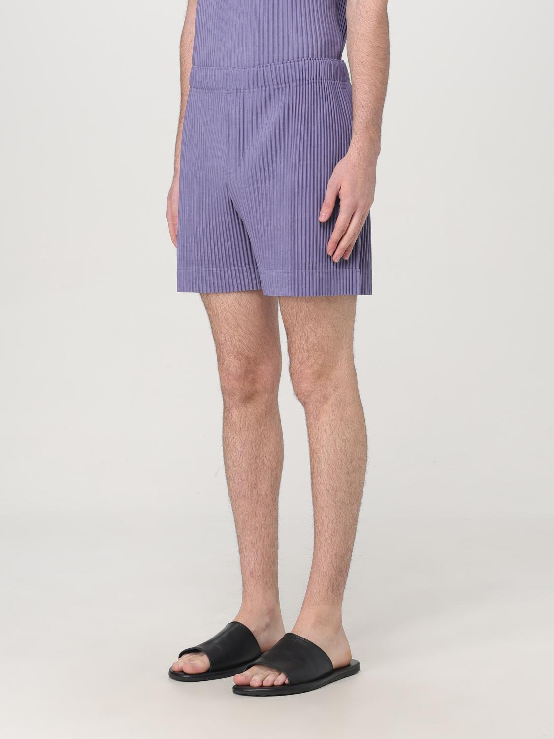 HOMME PLISSE' ISSEY MIYAKE SHORT: Pants men Homme Plisse' Issey Miyake, Violet - Img 4