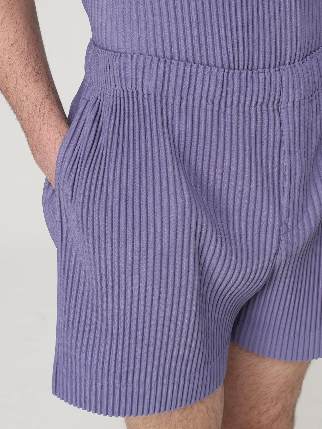 HOMME PLISSE' ISSEY MIYAKE SHORT: Pants men Homme Plisse' Issey Miyake, Violet - Img 5