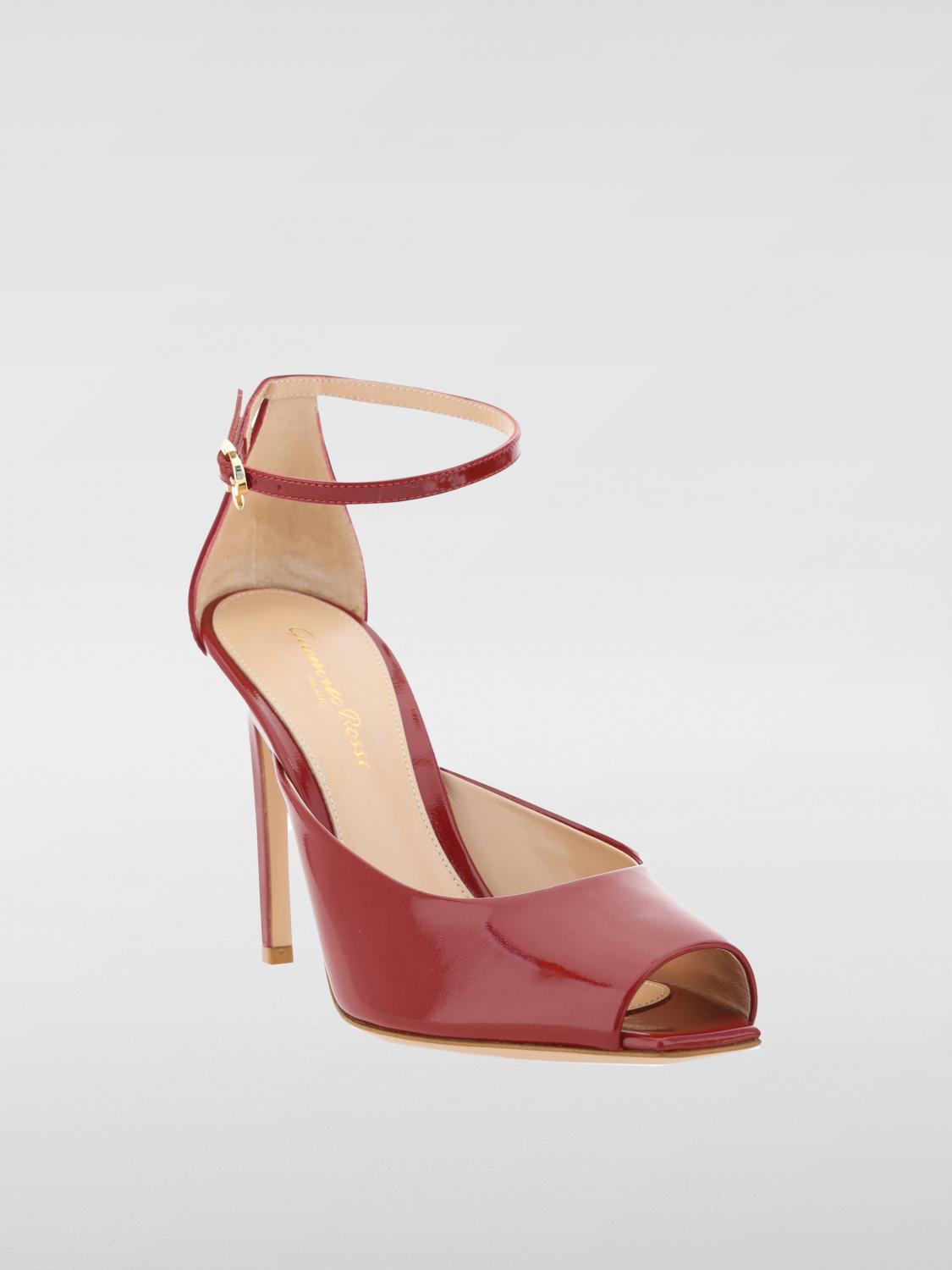 GIANVITO ROSSI HEELED SANDALS: Shoes woman Gianvito Rossi, Red - Img 2