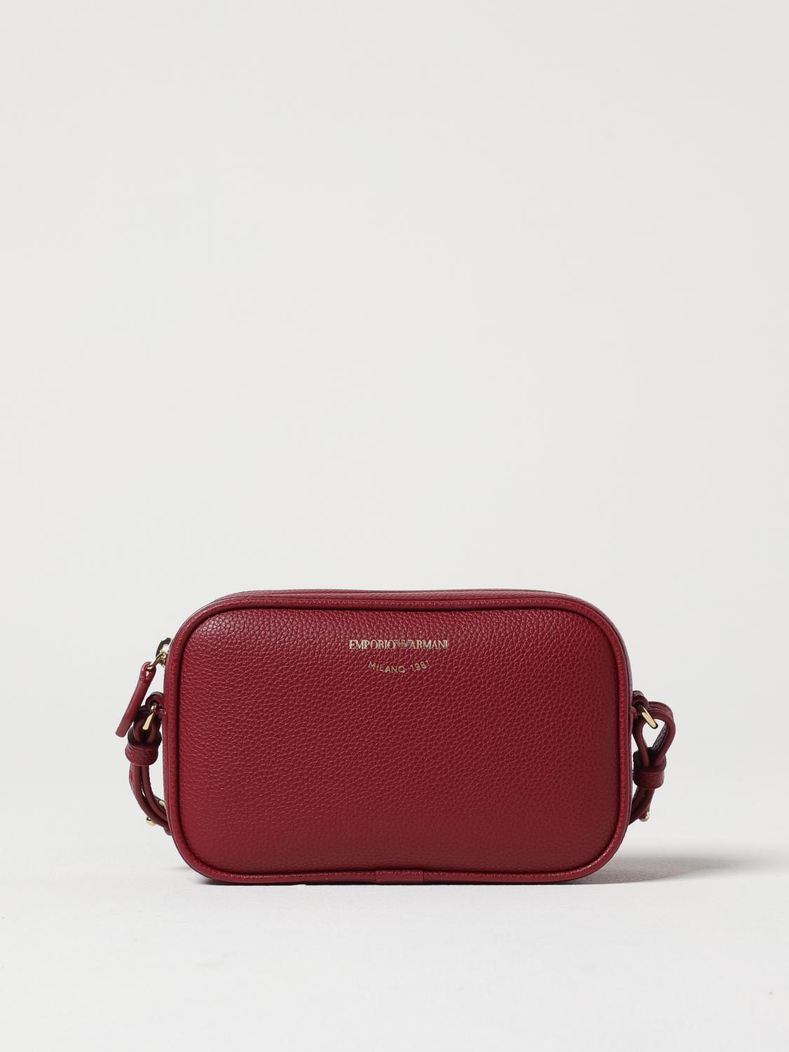 EMPORIO ARMANI BOLSO DE MANO: Bolso de mano mujer Emporio Armani, Vino - Img 1