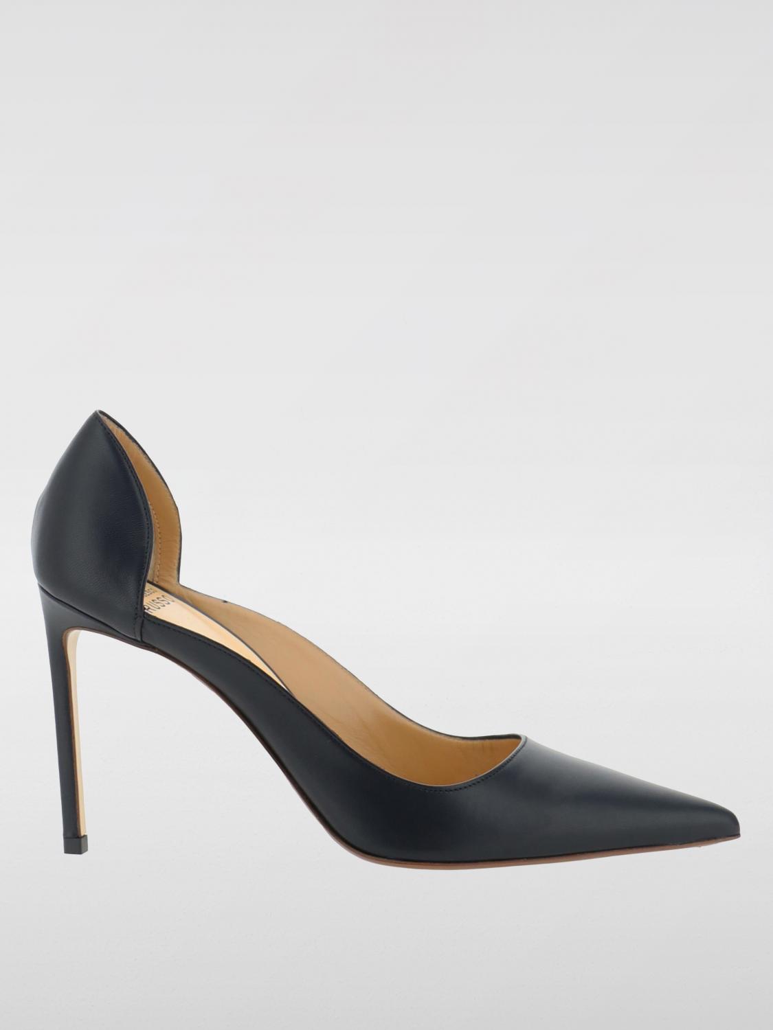 FRANCESCO RUSSO ESCARPINS: Chaussures femme Francesco Russo, Noir - Img 1