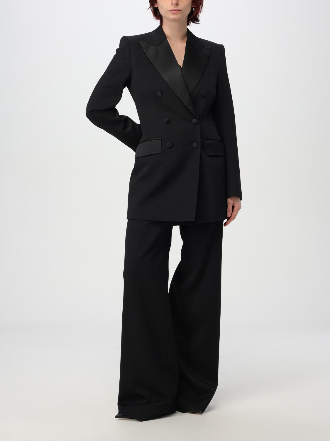 DOLCE & GABBANA BLAZER: Veste femme Dolce & Gabbana, Noir - Img 2