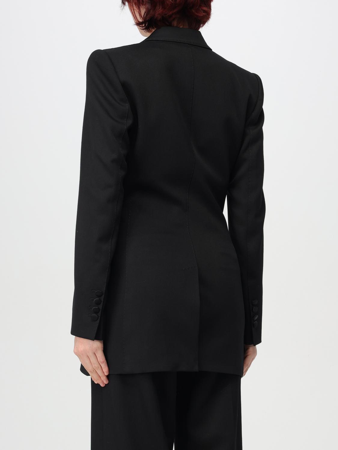 DOLCE & GABBANA BLAZER: Veste femme Dolce & Gabbana, Noir - Img 3