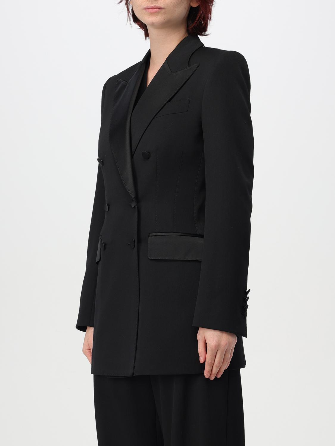 DOLCE & GABBANA BLAZER: Veste femme Dolce & Gabbana, Noir - Img 4