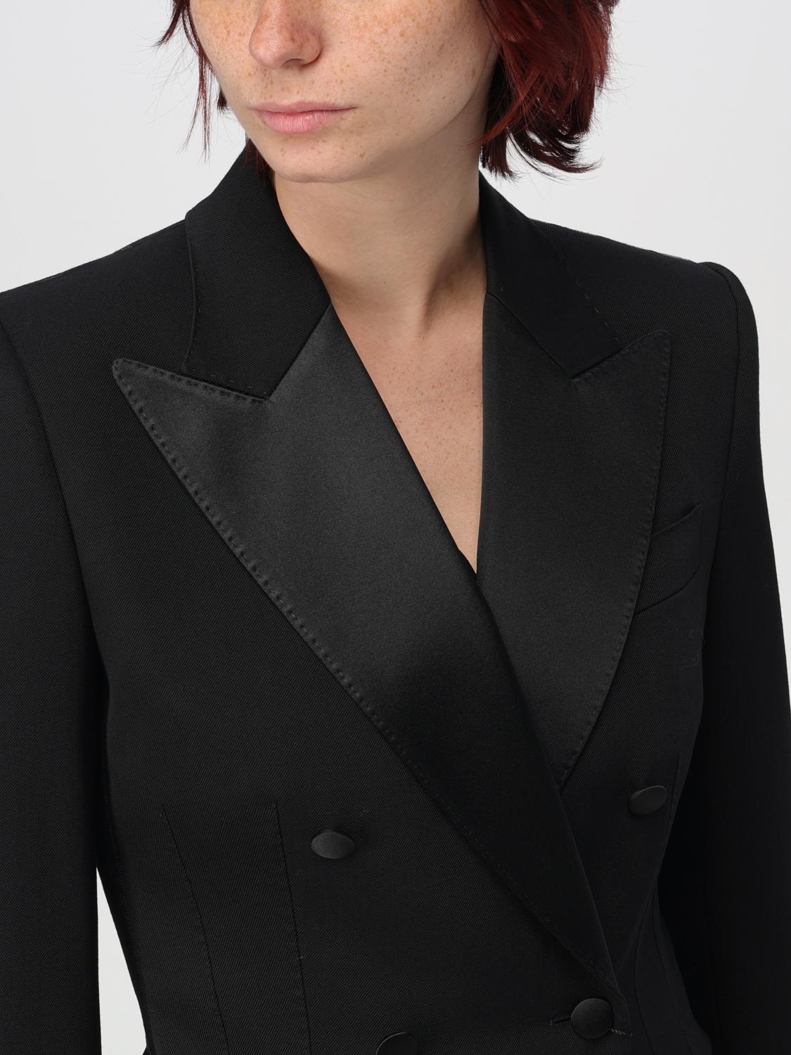 DOLCE & GABBANA BLAZER: Veste femme Dolce & Gabbana, Noir - Img 5