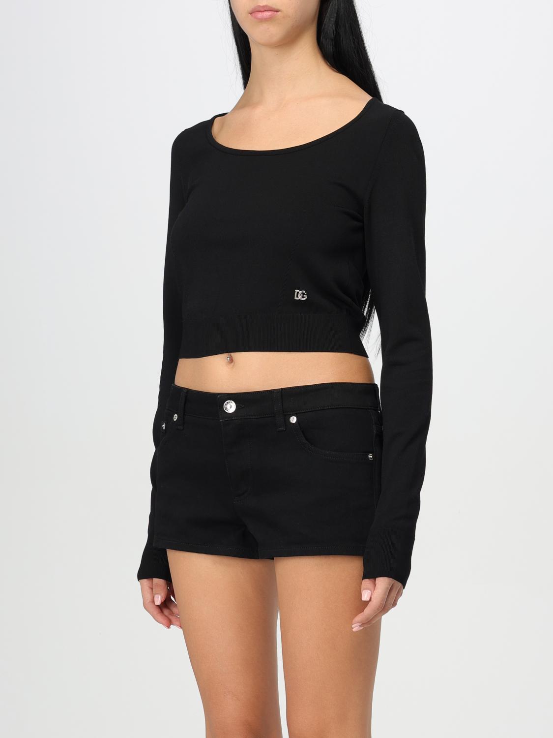 DOLCE & GABBANA SWEATER: Dolce & Gabbana women's sweater, Black - Img 4