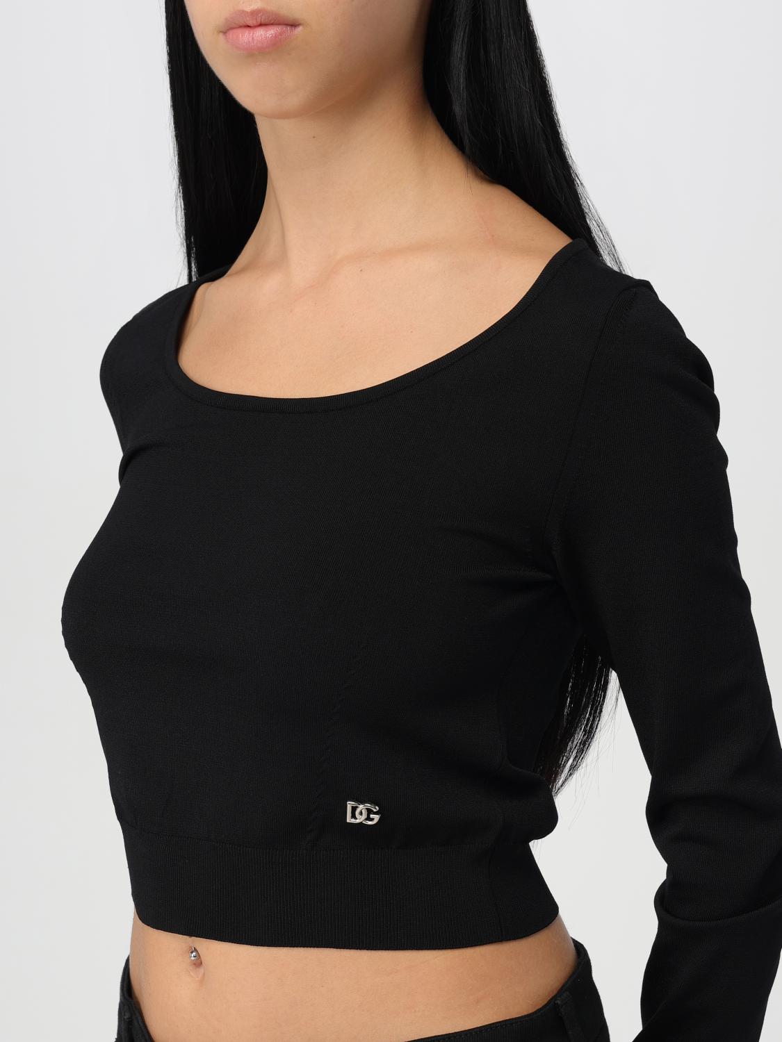 DOLCE & GABBANA SWEATER: Dolce & Gabbana women's sweater, Black - Img 5