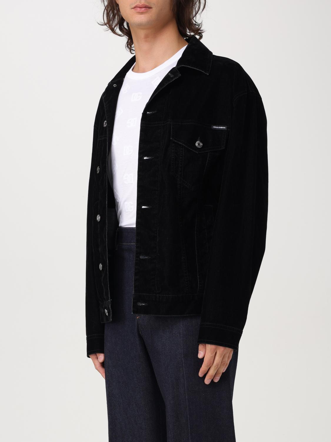 DOLCE & GABBANA JACKE: Mantel herren Dolce & Gabbana, Schwarz - Img 4