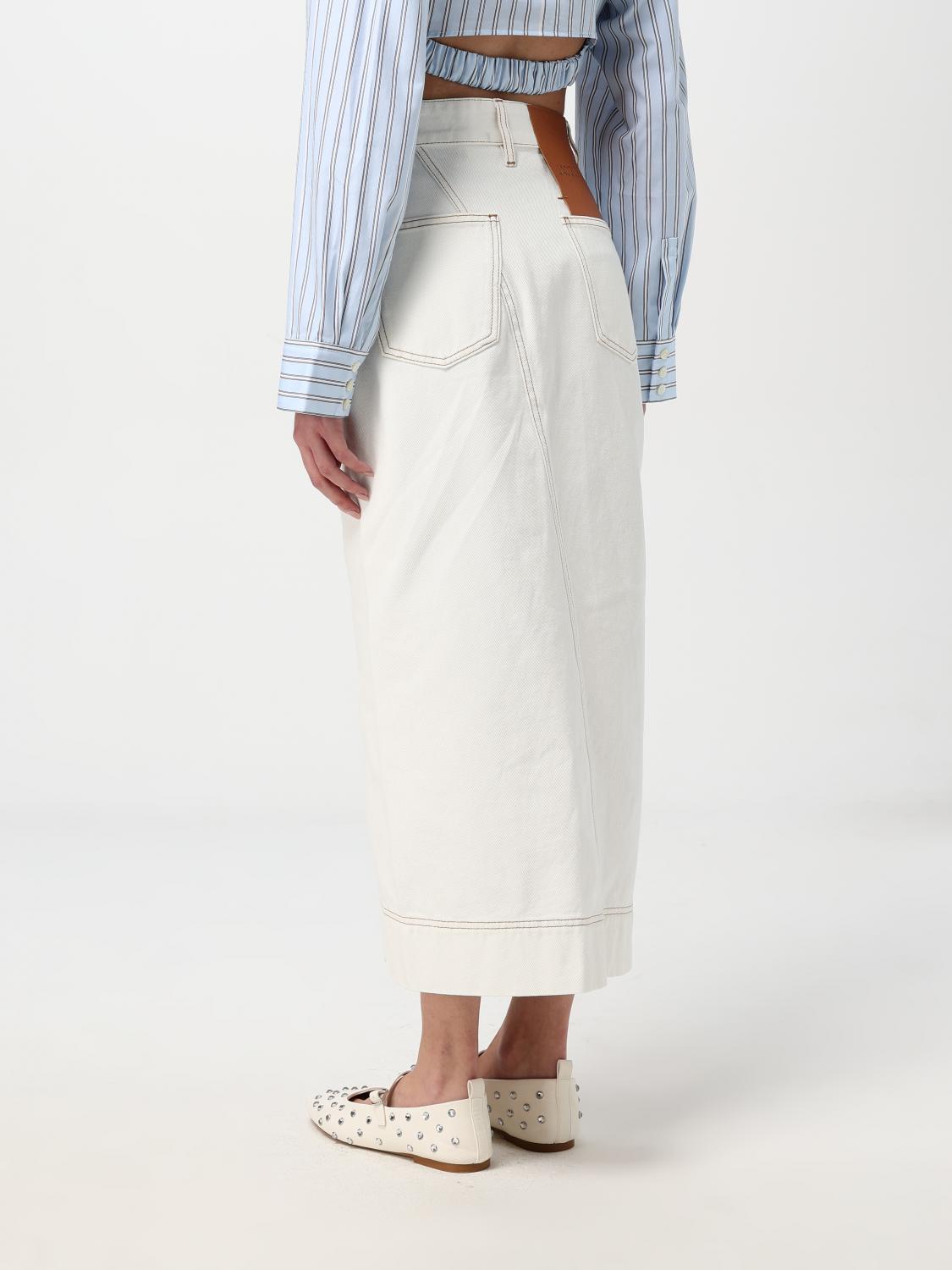 JACQUEMUS JUPE: Jupe femme Jacquemus, Blanc - Img 3