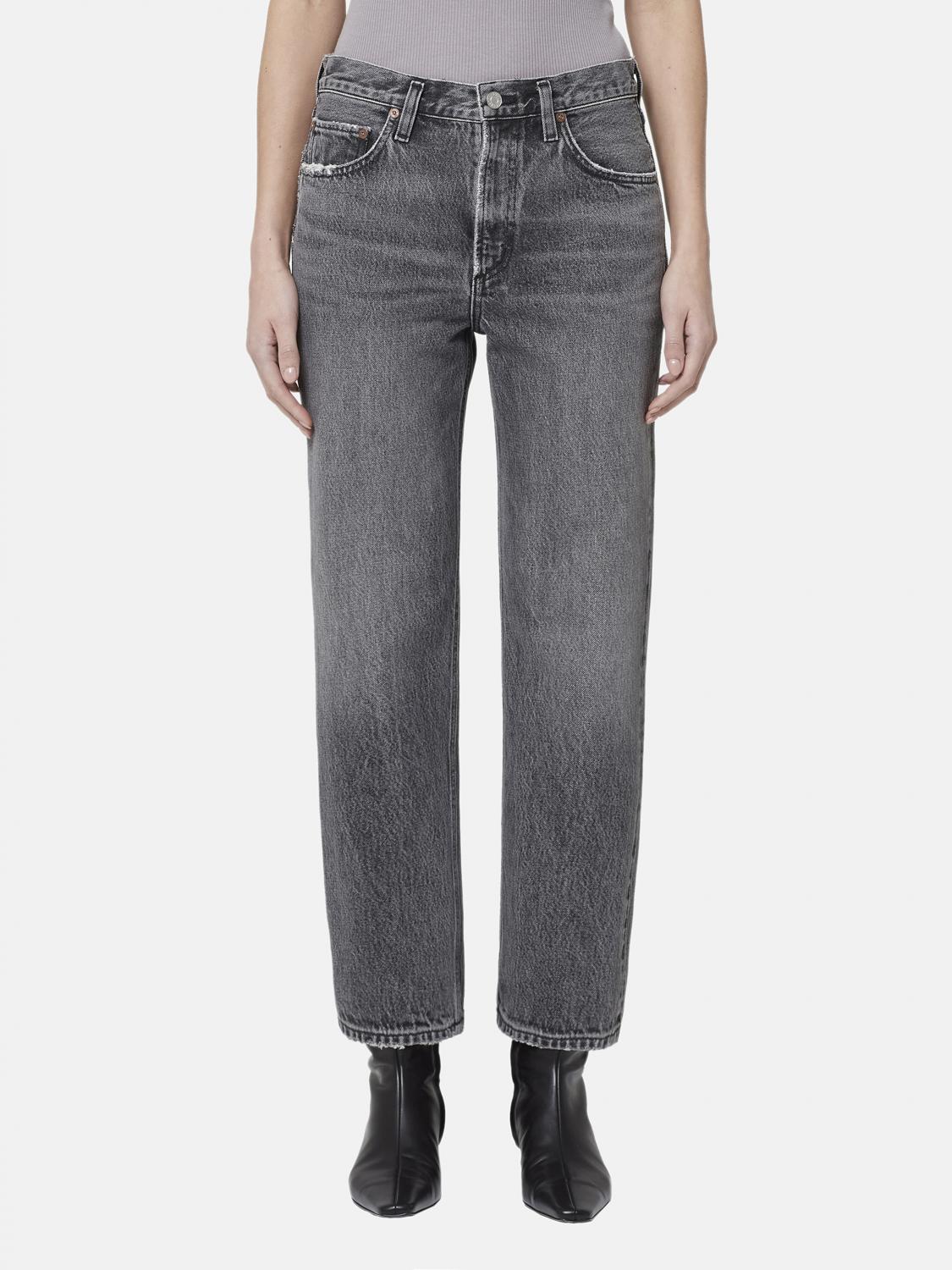 AGOLDE JEANS: Jeans Agolde in denim , Grigio - Img 1