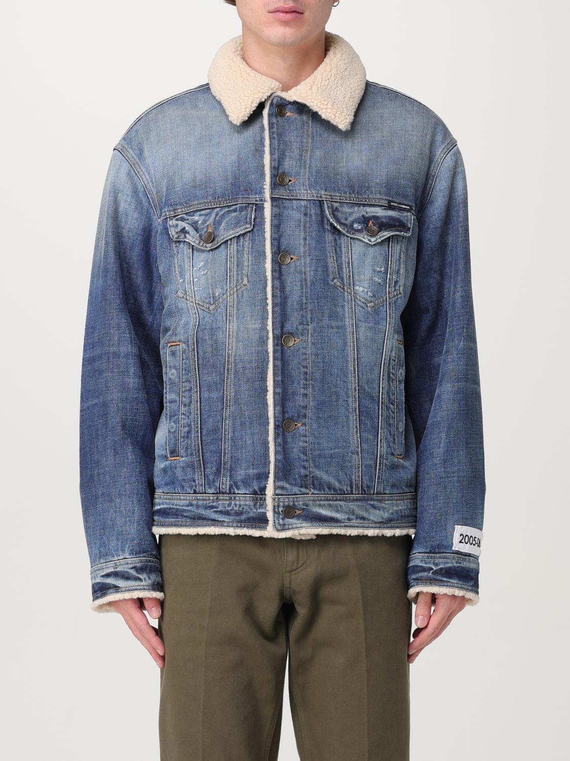 DOLCE & GABBANA JACKET: Jacket men Dolce & Gabbana, Blue - Img 1