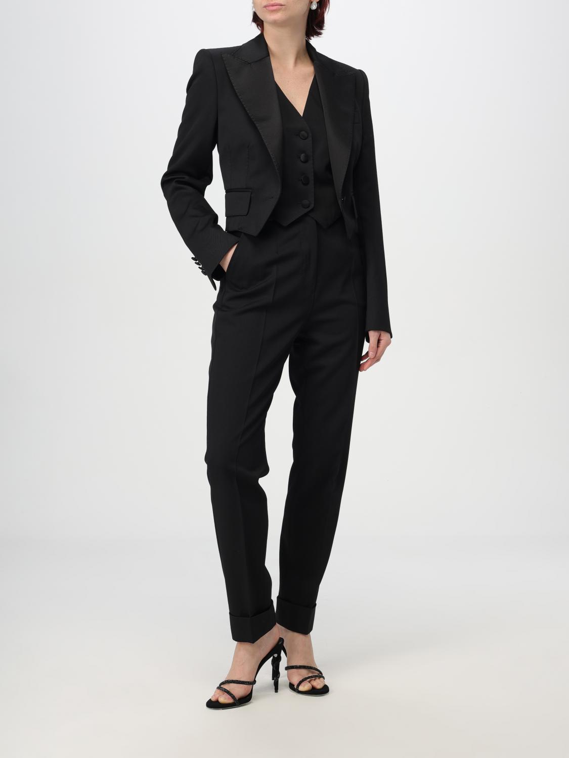 パンツ DOLCE GABBANA Women Pants FTBVMTFU28JN0000 Black Dolce & Gabbana Outlet: Pants woman - Black | Dolce