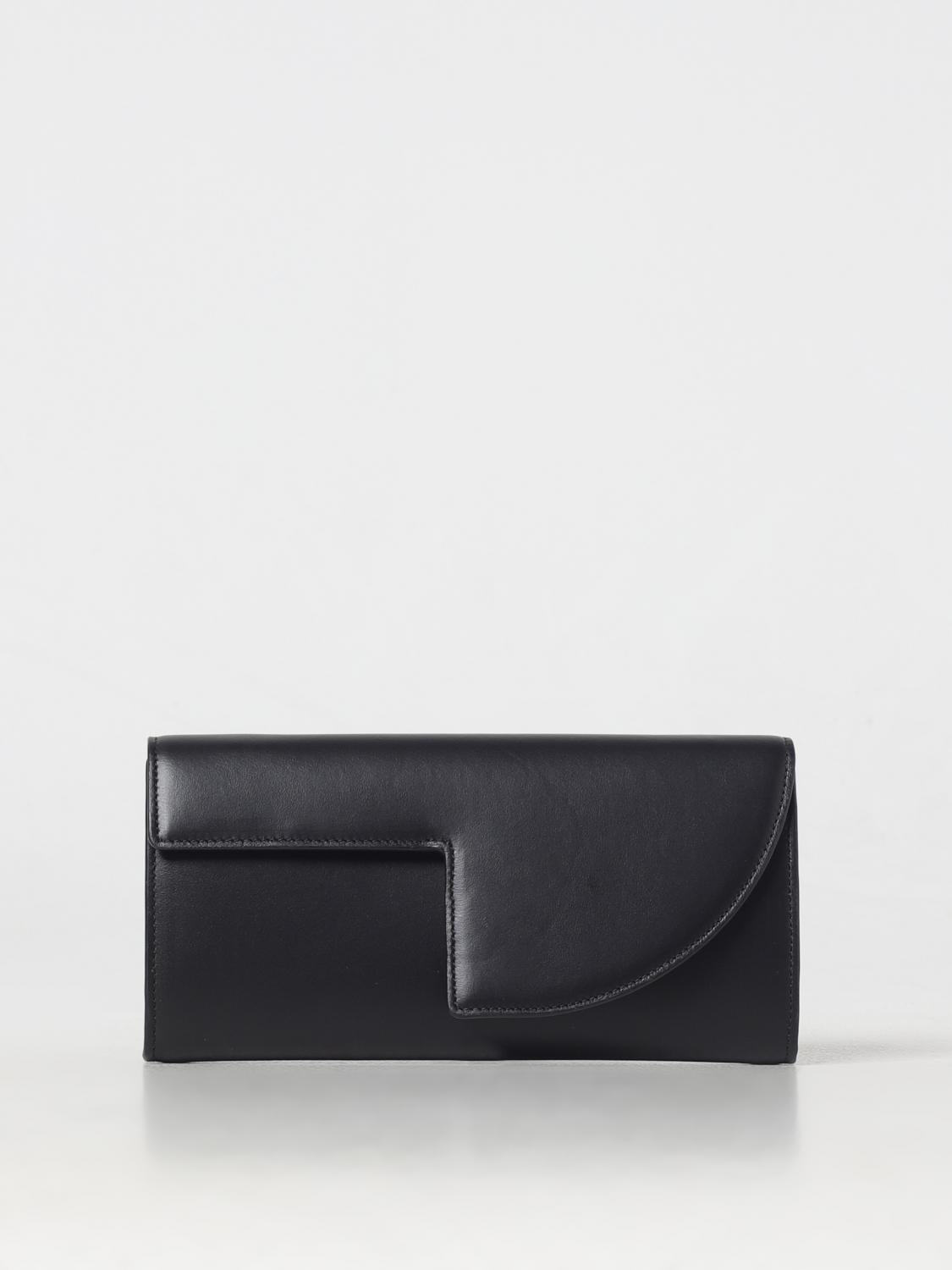 PATOU MINI BAG: Shoulder bag woman Patou, Black - Img 1