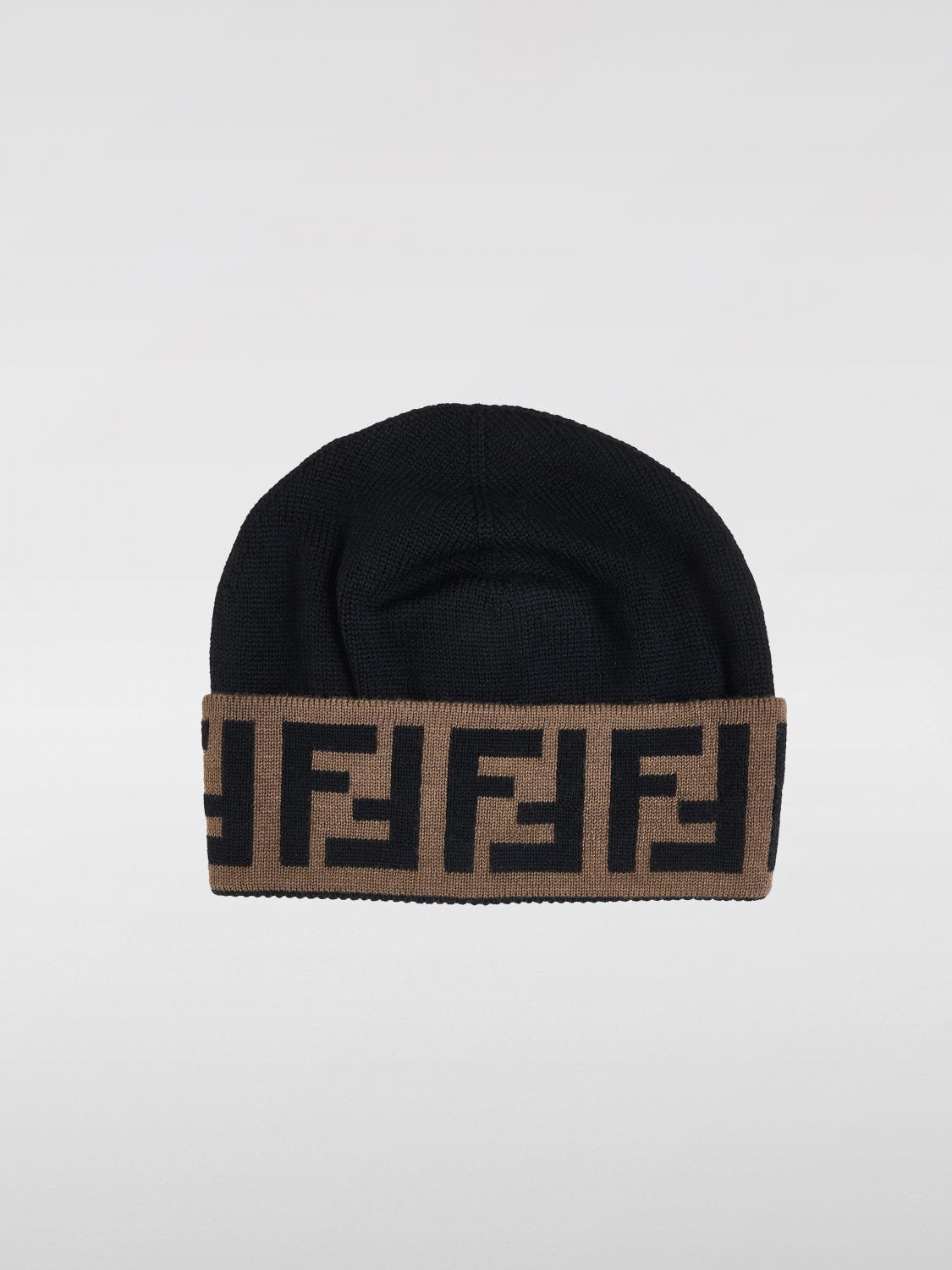 Fendi Hat men - Black | FXQ955AMR5 | GIGLIO.COM