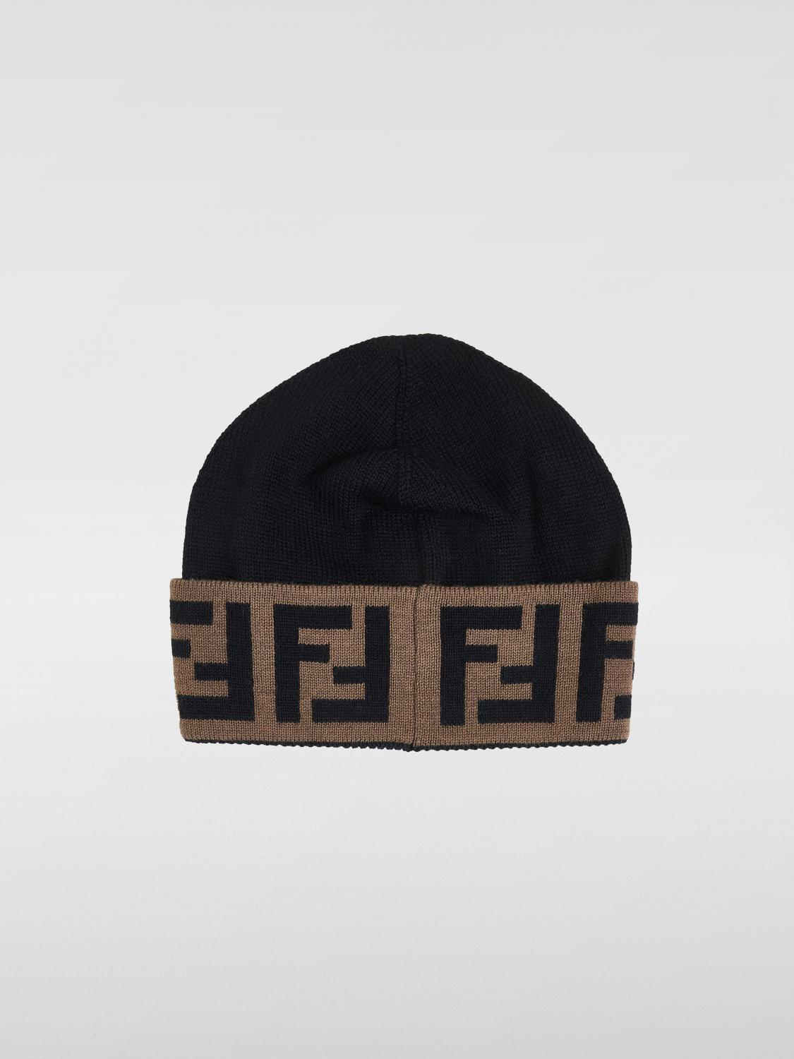Fendi Hat men - Black | FXQ955AMR5 | GIGLIO.COM