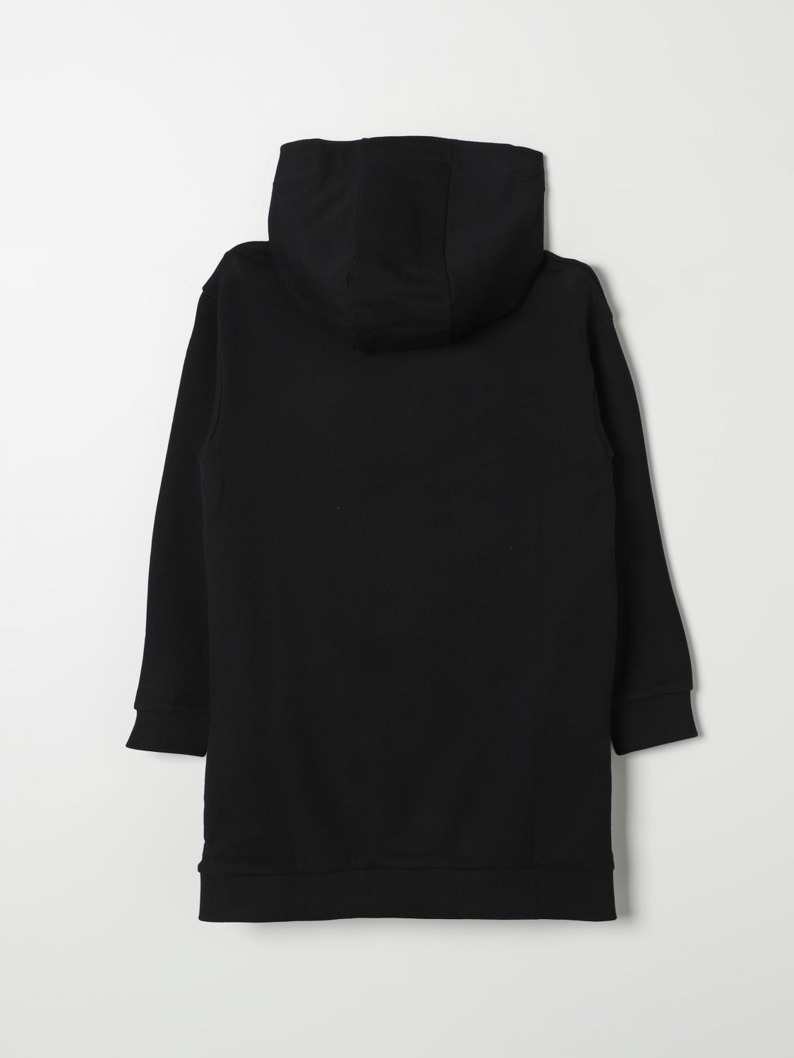 FENDI KLEID: Kleid kinder Fendi, Schwarz - Img 2