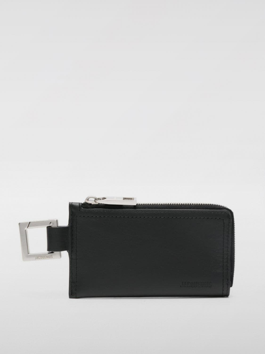 JACQUEMUS PORTEFEUILLE: Portefeuille homme Jacquemus, Noir - Img 1