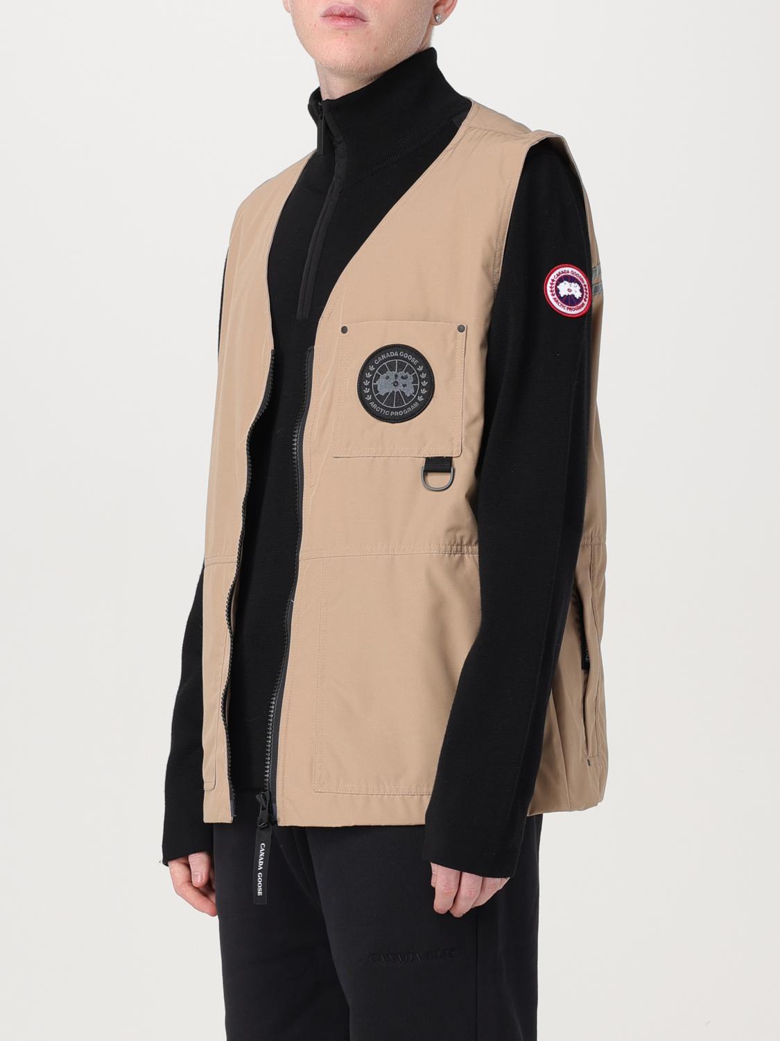 CANADA GOOSE SUIT VEST: Suit vest men Canada Goose, Beige - Img 3