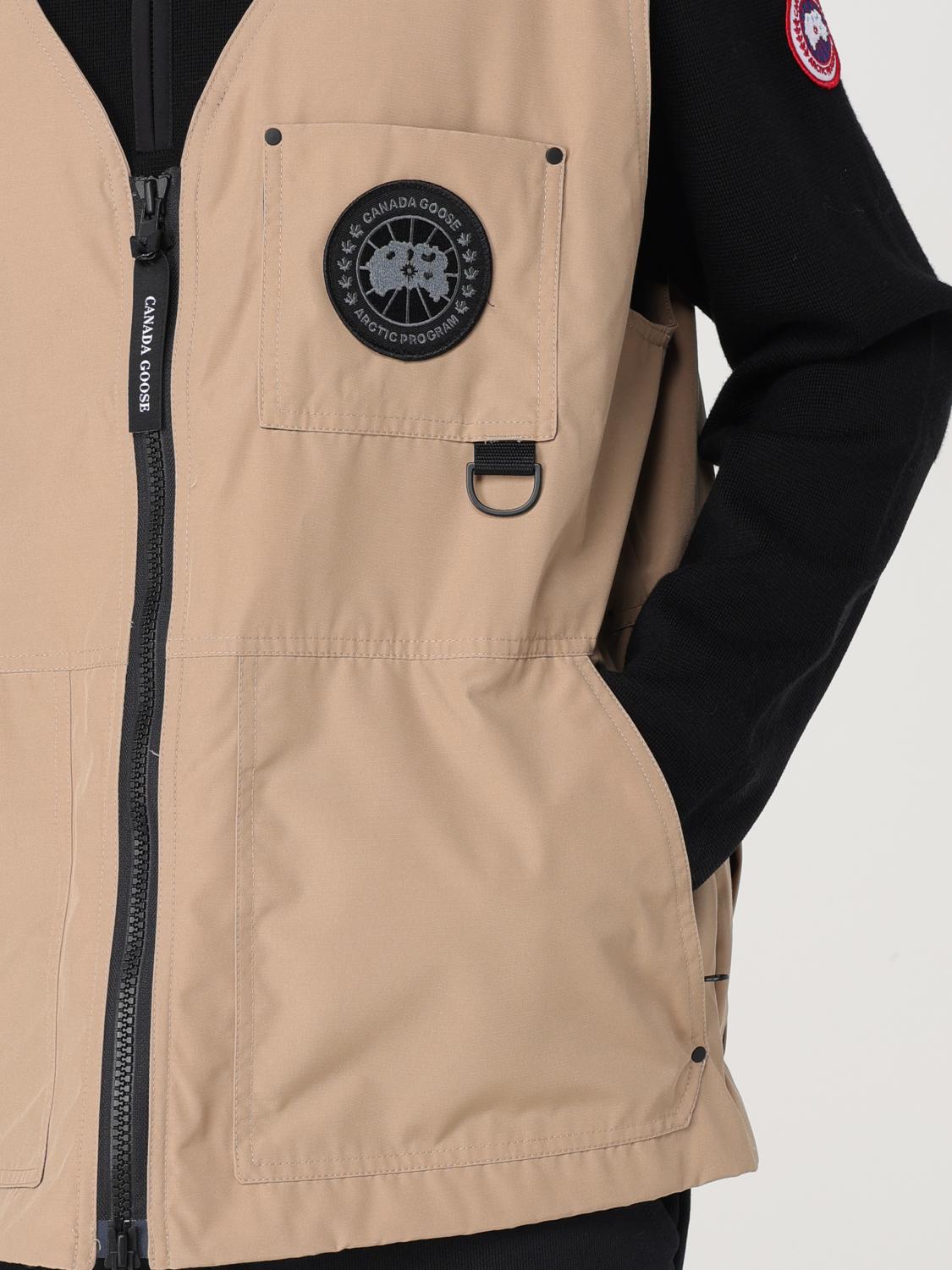 CANADA GOOSE SUIT VEST: Suit vest men Canada Goose, Beige - Img 4