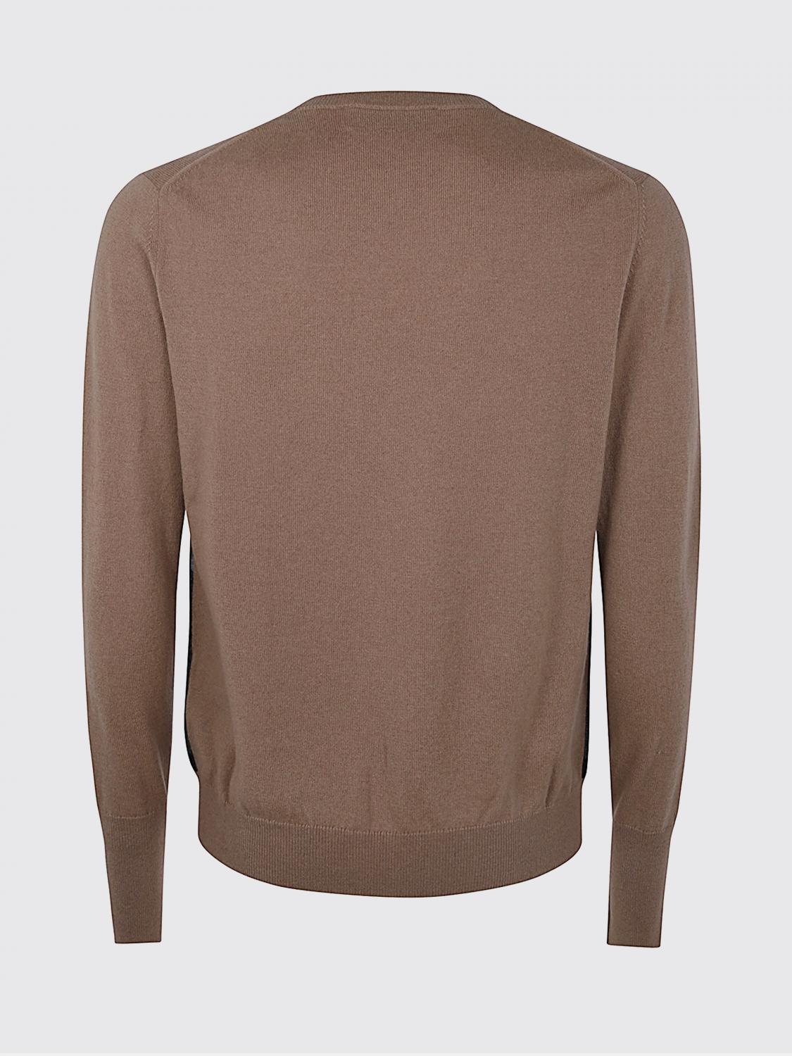 BALLANTYNE PULLOVER: Strickjacke herren Ballantyne, Braun - Img 2