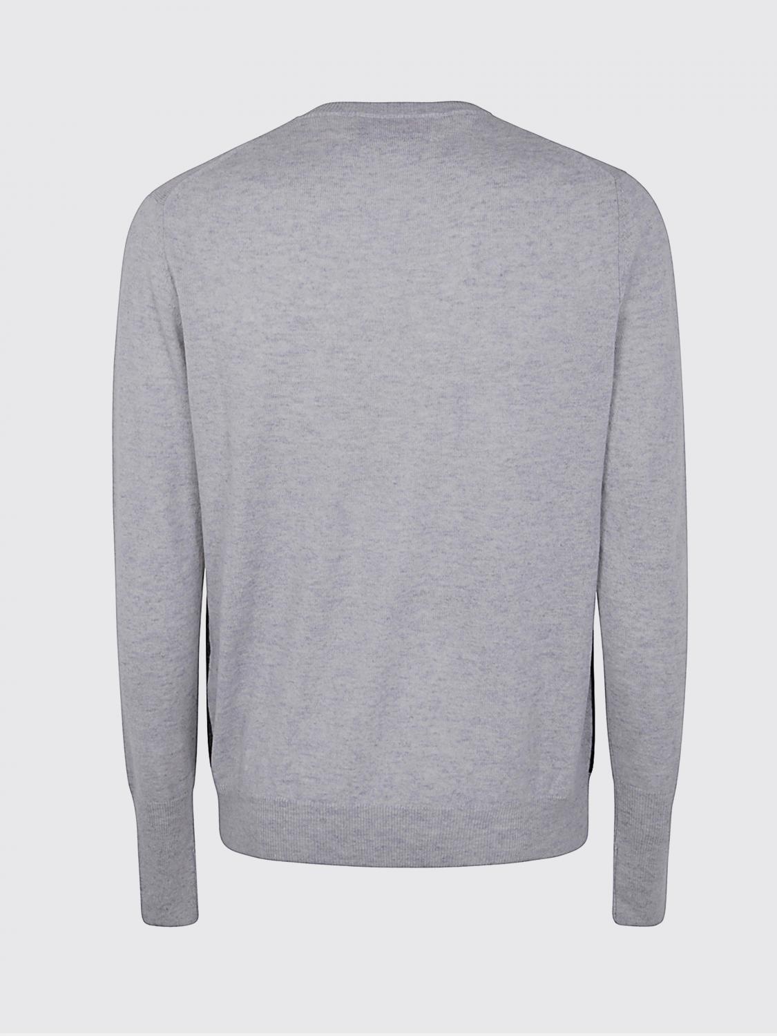 BALLANTYNE PULLOVER: Strickjacke herren Ballantyne, Grau 1 - Img 2