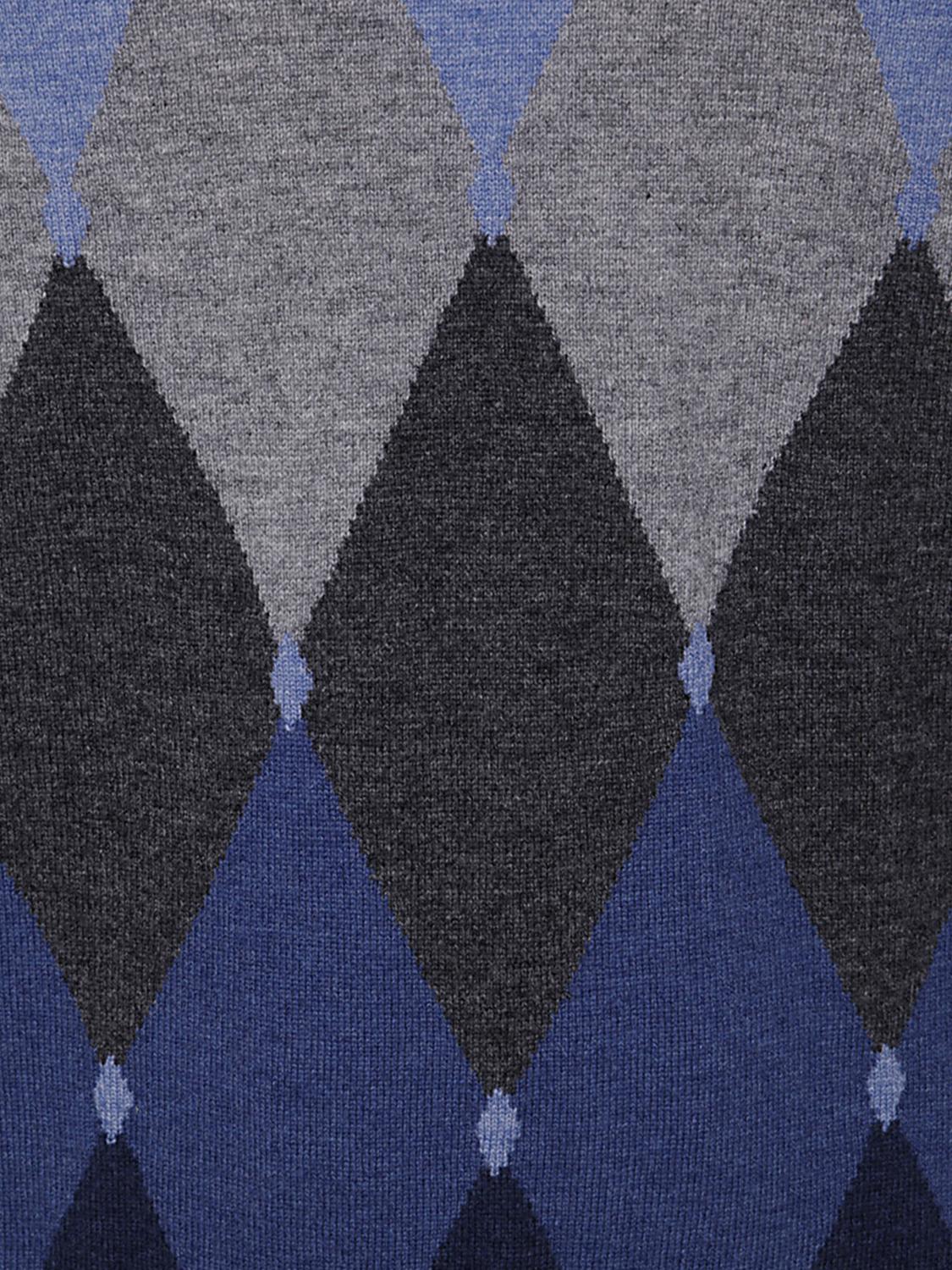 BALLANTYNE PULLOVER: Strickjacke herren Ballantyne, Blau 1 - Img 3