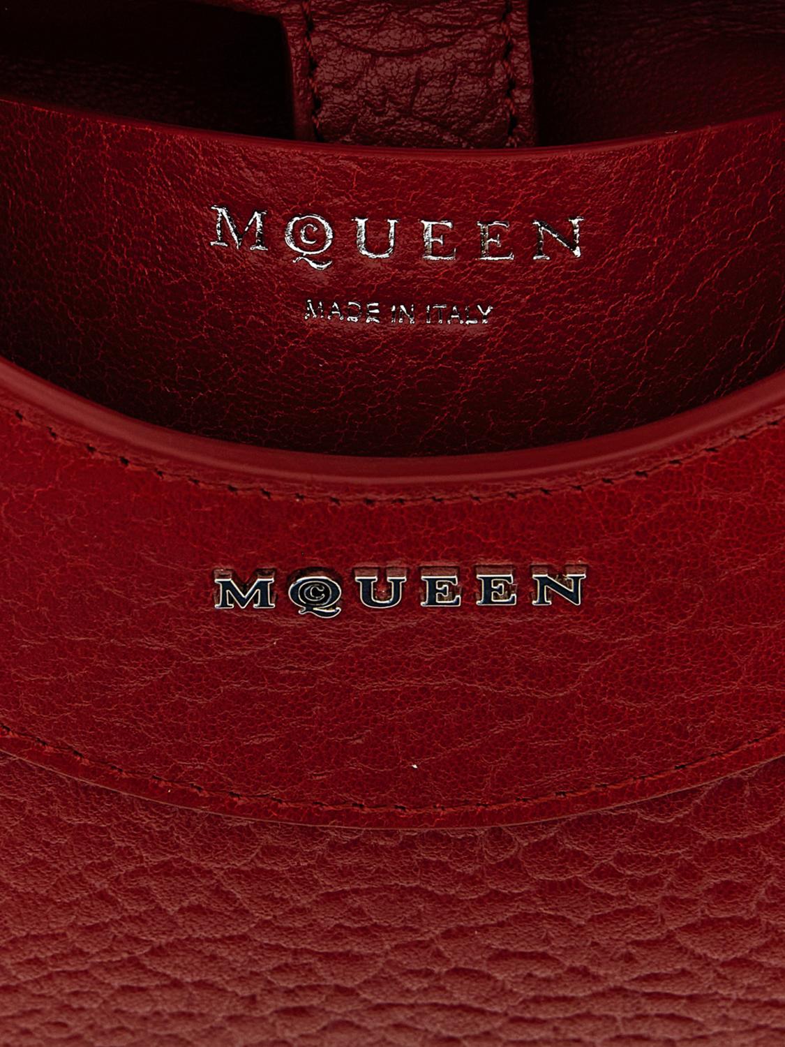 MCQUEEN MINI BAG: Shoulder bag woman McQueen, Red - Img 4
