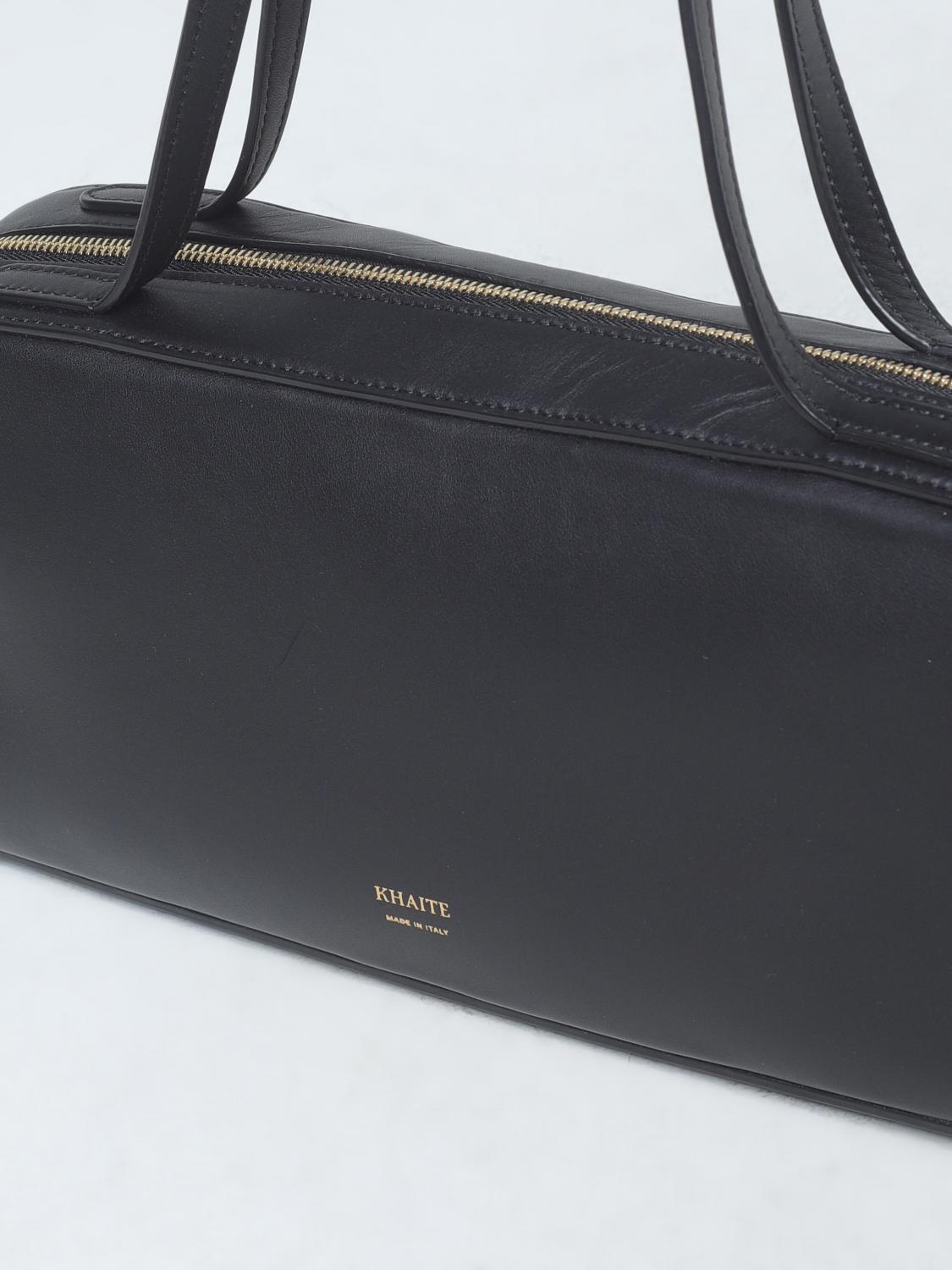 ショルダーバッグ・ポシェット KHAITE Woman Shoulder bag Black H2040875 200 Khaite Outlet: Shoulder bag woman - Black | Khaite shoulder