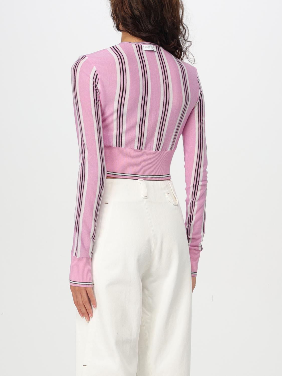 JACQUEMUS CARDIGAN: Jacquemus women's cardigan, Pink - Img 2