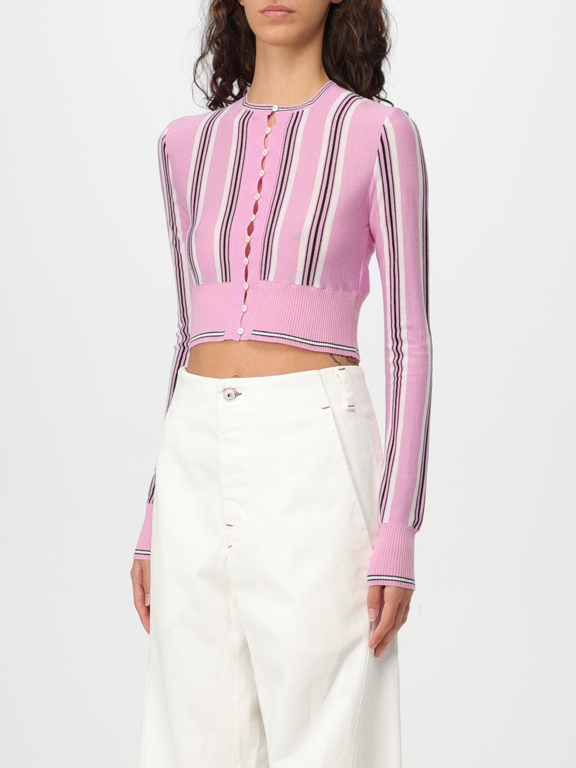 JACQUEMUS CARDIGAN: Jacquemus women's cardigan, Pink - Img 3