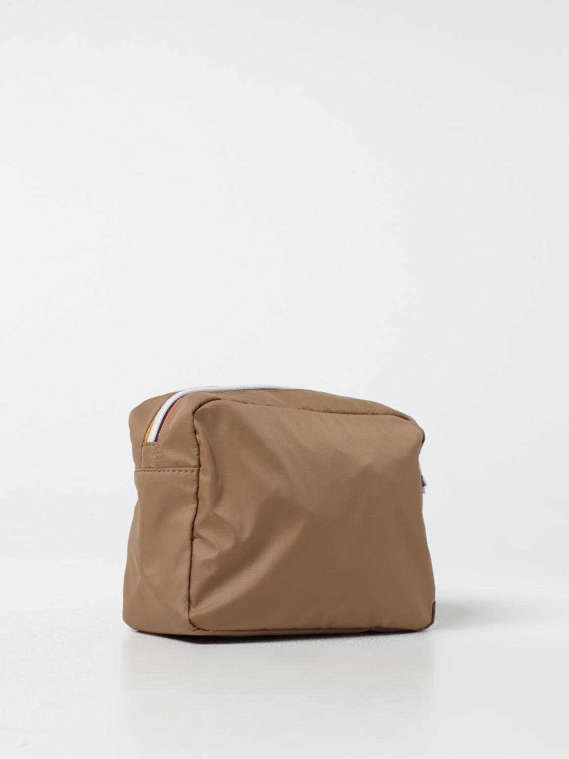 K-WAY BEAUTY ACCESSORIES: Cosmetic case men K-way, Brown - Img 2