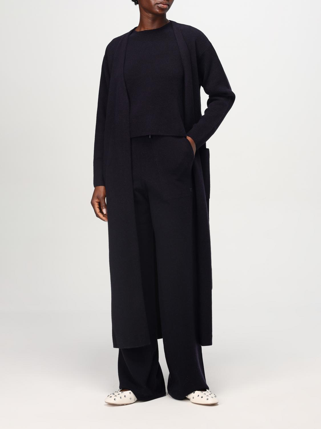 MAX MARA TOP: Max Mara wool and cashmere top, Blue - Img 2