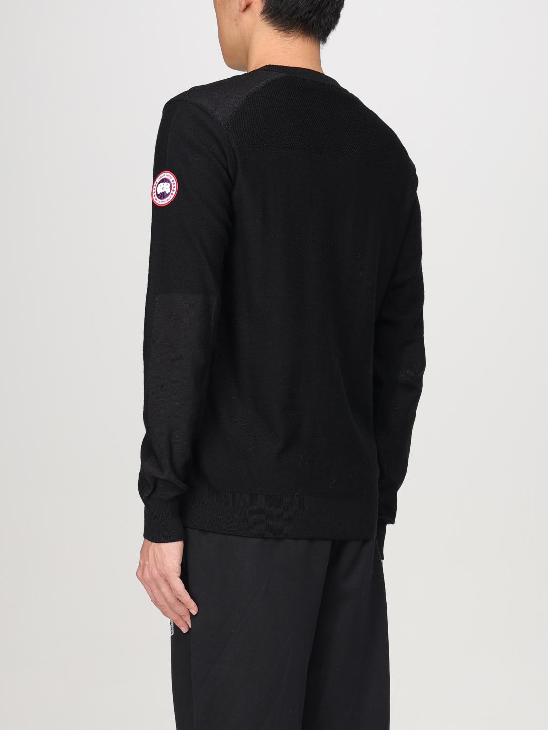 CANADA GOOSE 스웨터: 스웨터 남성 Canada Goose, 블랙 - Img 2