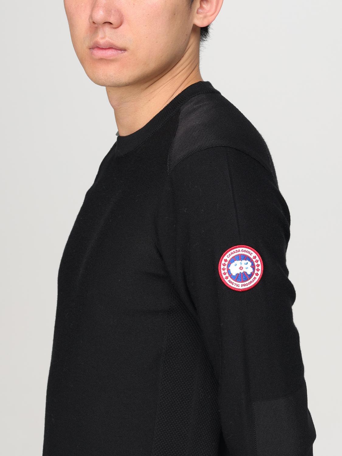 CANADA GOOSE 스웨터: 스웨터 남성 Canada Goose, 블랙 - Img 3