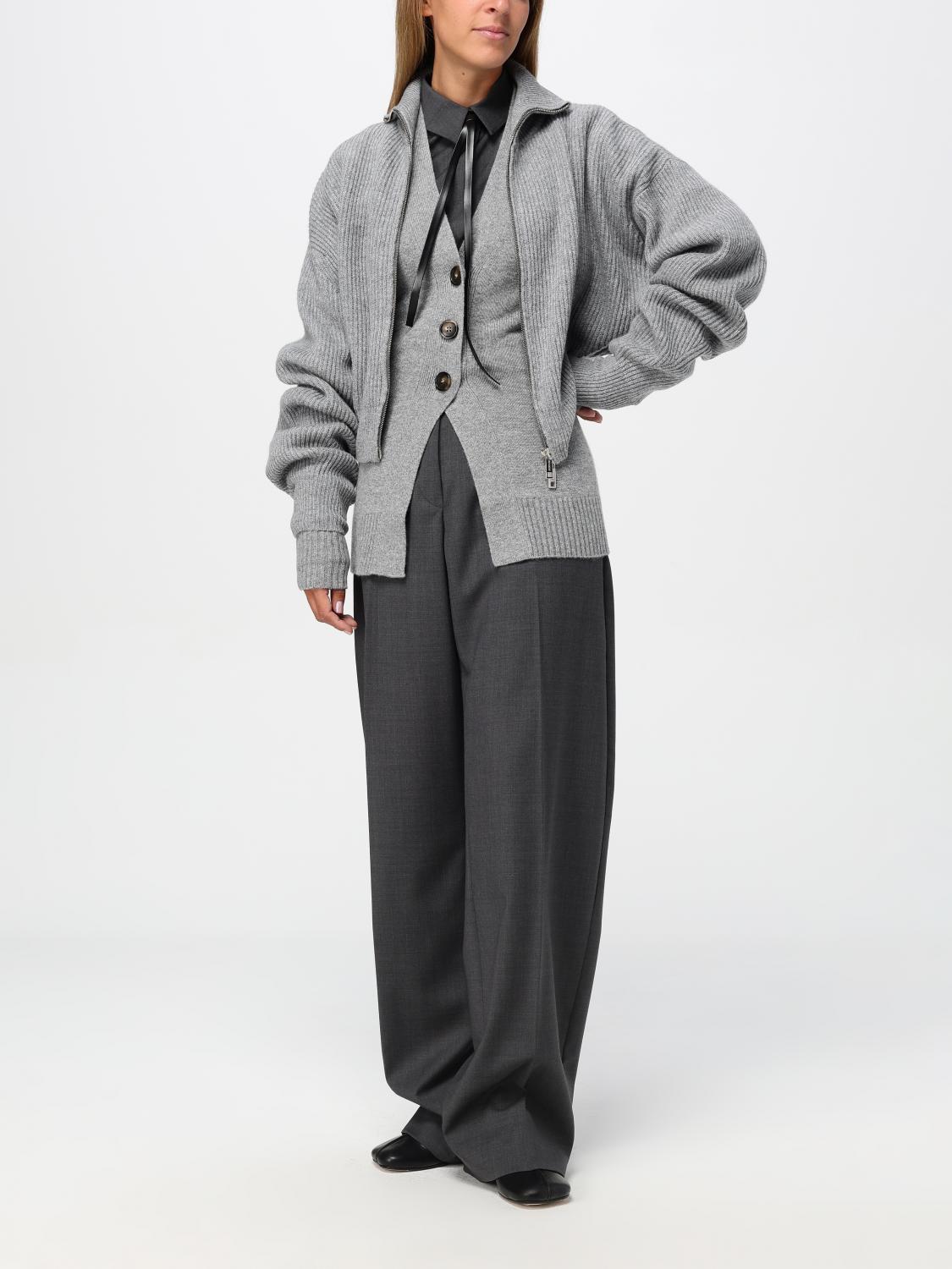 SPORTMAX CARDIGAN: Pull femme Sportmax, Gris - Img 2