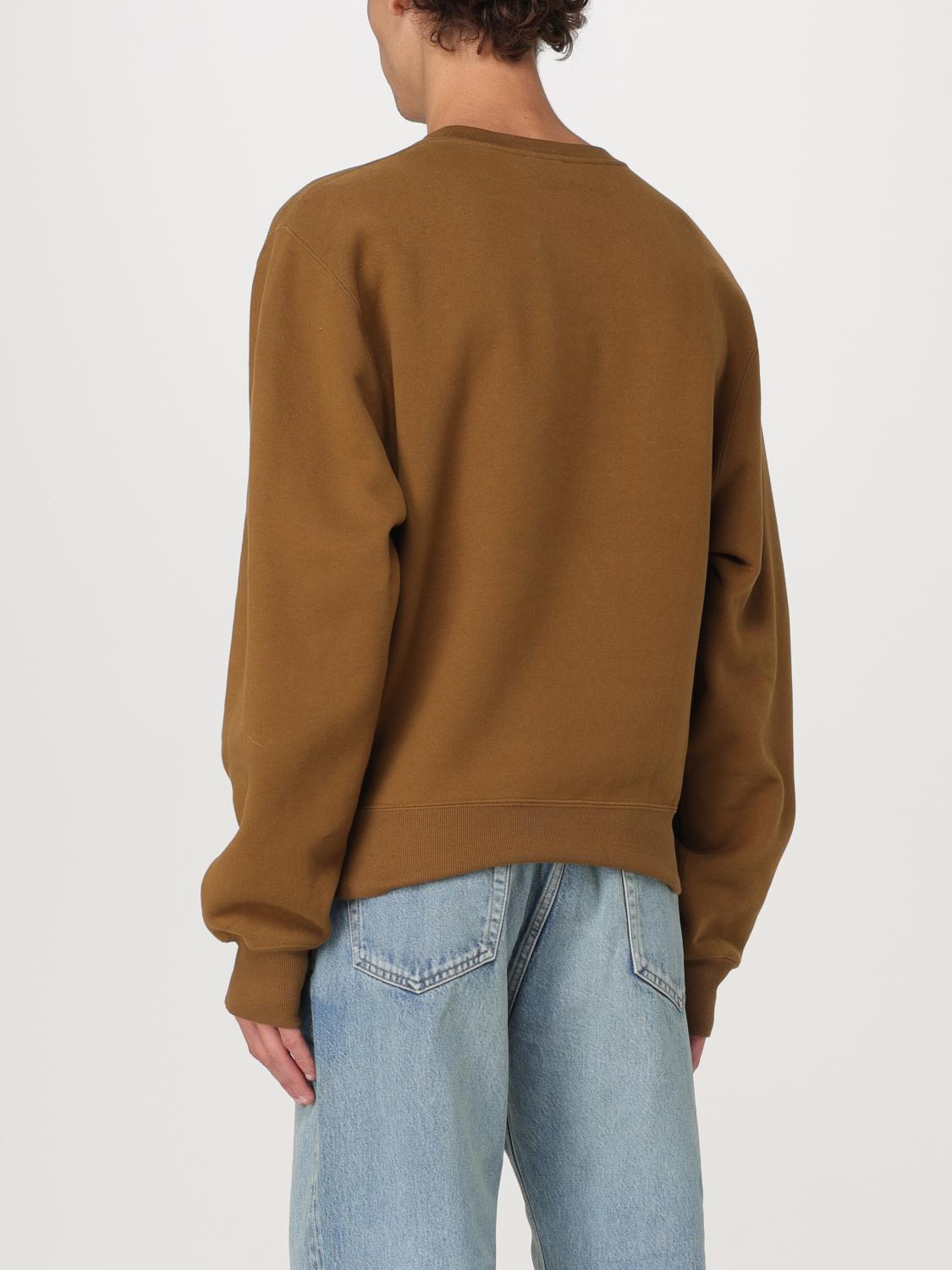 SAINT LAURENT SWEATSHIRT: Sweatshirt men Saint Laurent, Brown - Img 3