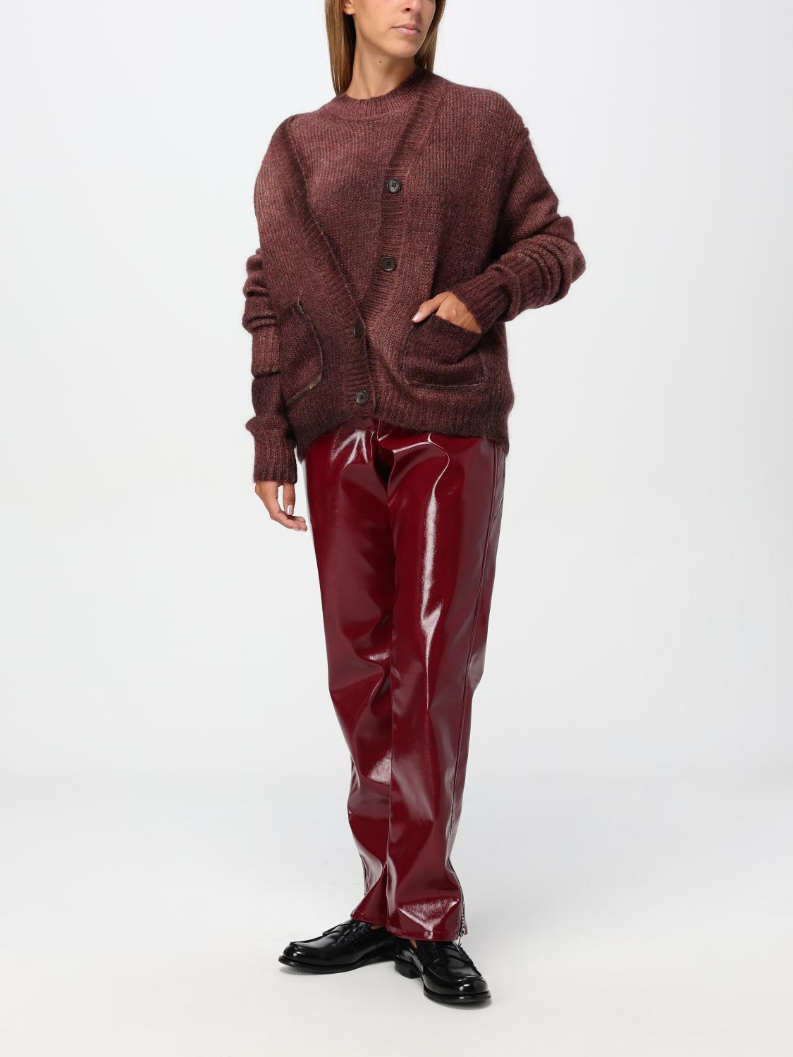 ACNE STUDIOS CARDIGAN: Sweater woman Acne Studios, Burgundy - Img 2