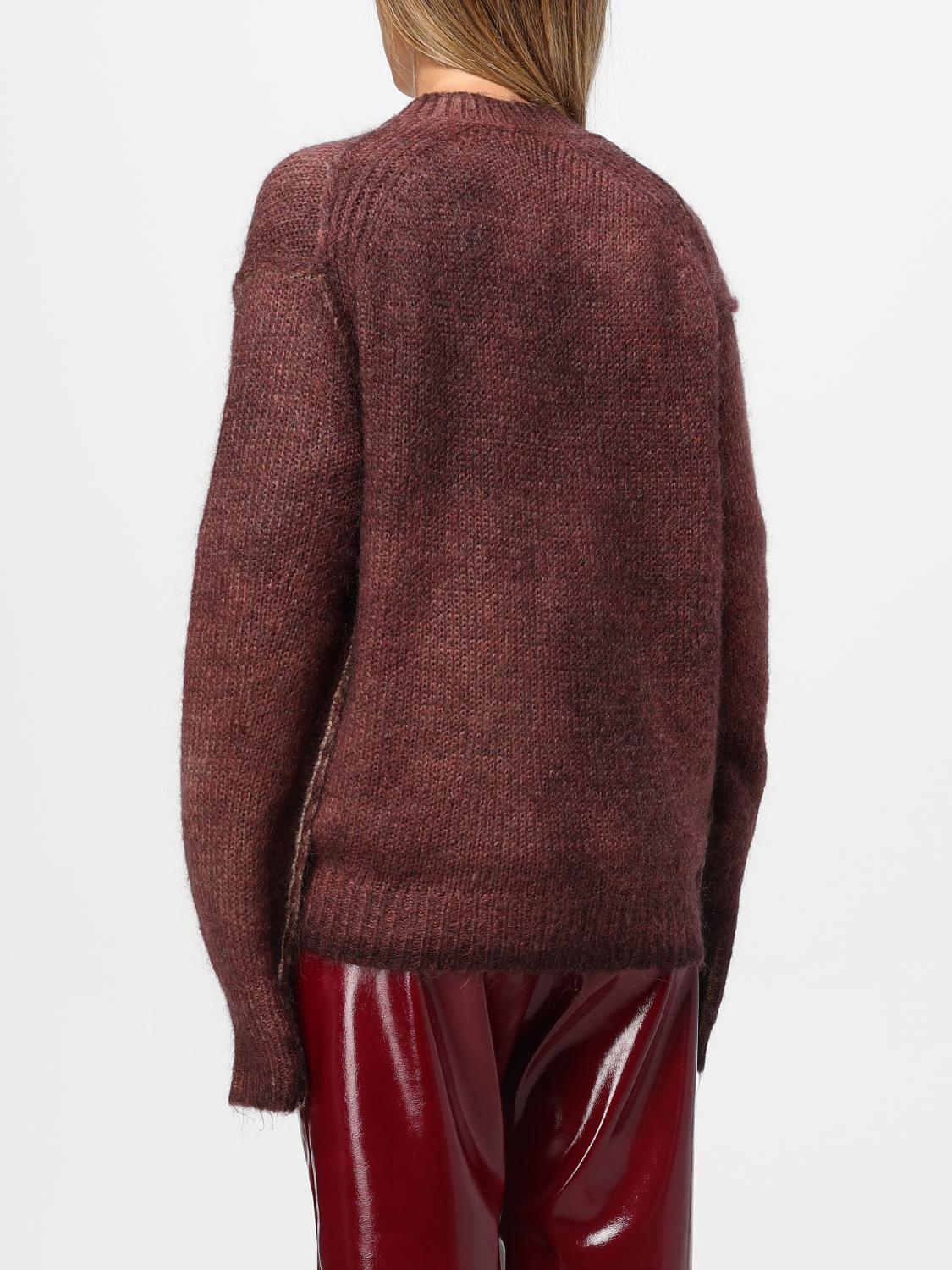 ACNE STUDIOS CARDIGAN: Sweater woman Acne Studios, Burgundy - Img 3