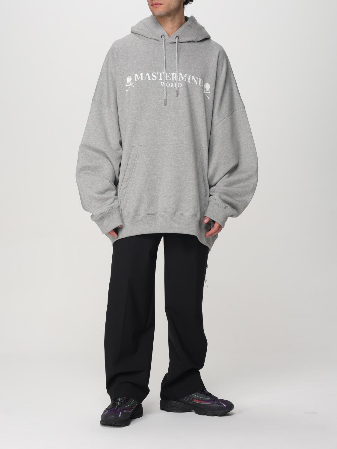 MASTERMIND WORLD SWEATSHIRT: Sweatshirt men Mastermind World, Grey - Img 2