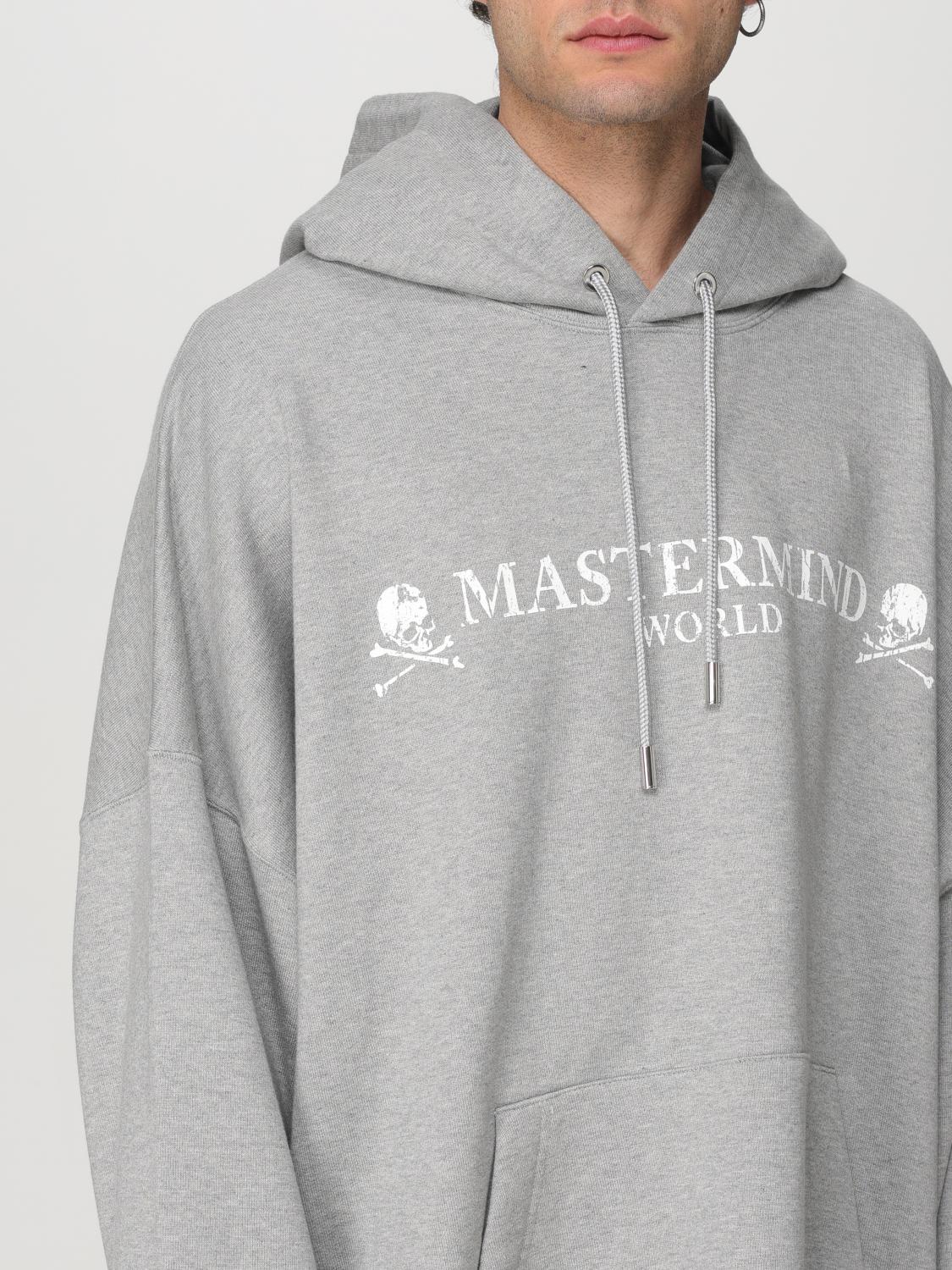 MASTERMIND WORLD SWEATSHIRT: Sweatshirt men Mastermind World, Grey - Img 4