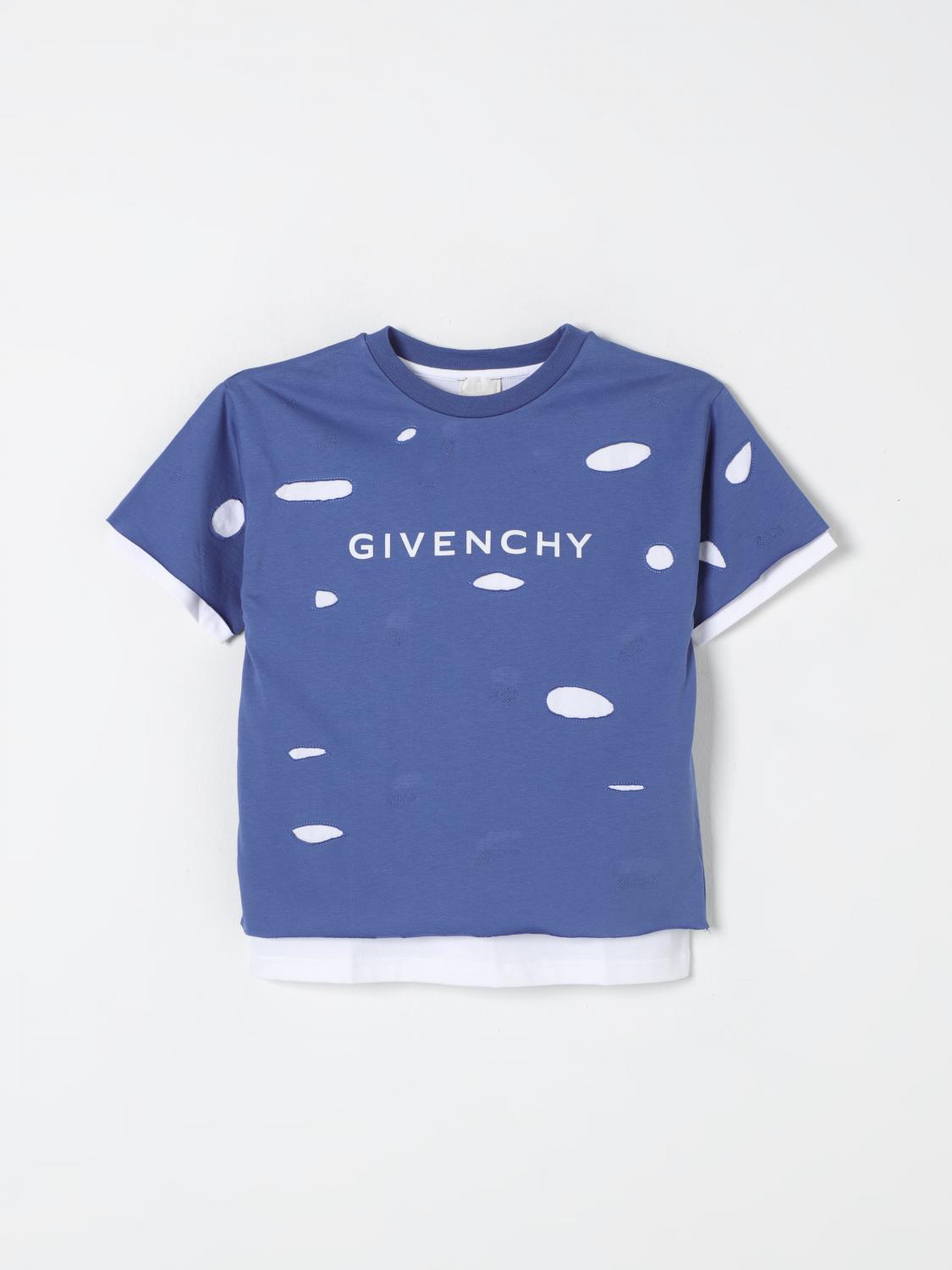 Givenchy T-shirt kids - Blue | H30351 | GIGLIO.COM