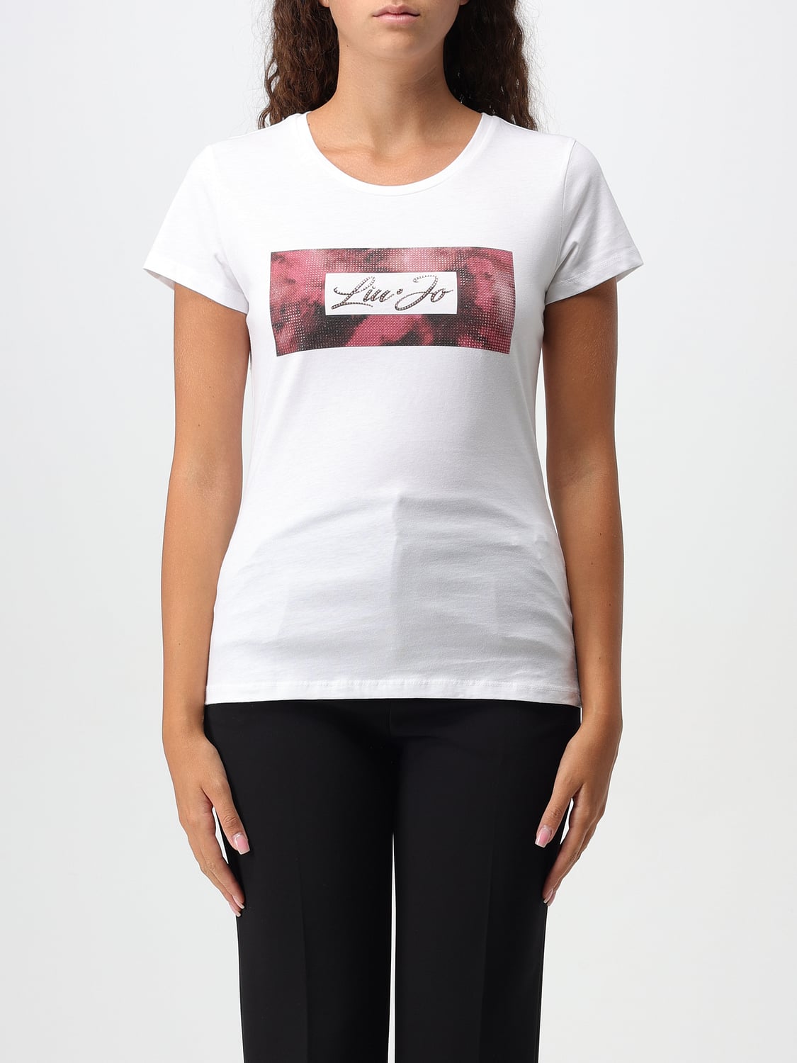 LIU JO CAMISETA: Camiseta mujer Liu Jo, Blanco - Img 1