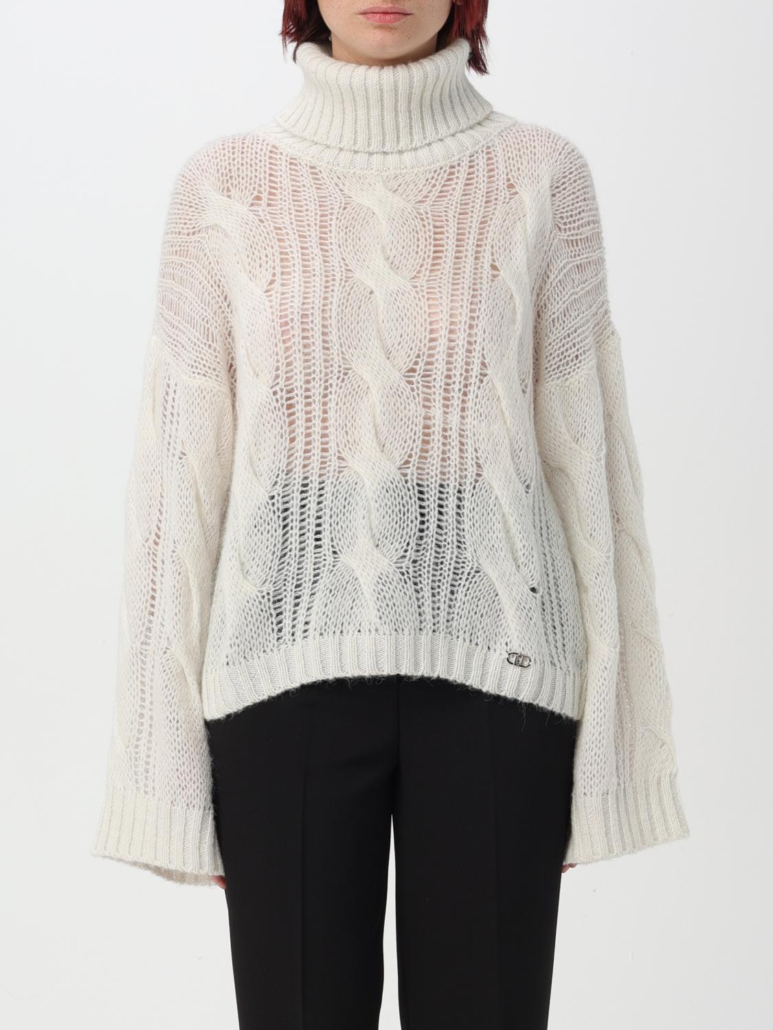 LIU JO SWEATER: Sweater woman Liu Jo, White - Img 1