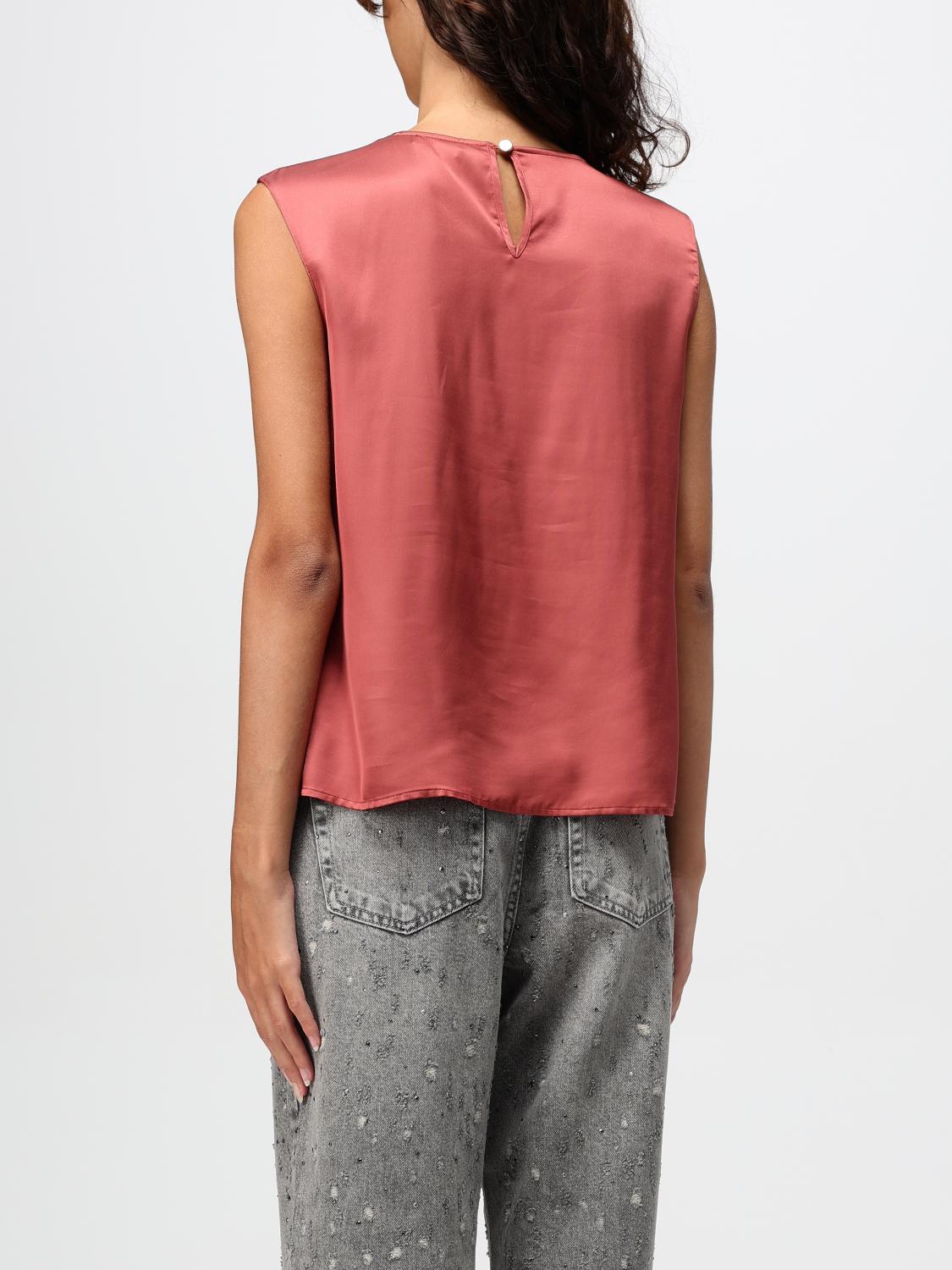 LIU JO TOP: Top Liu Jo in viscosa , Rosso - Img 2
