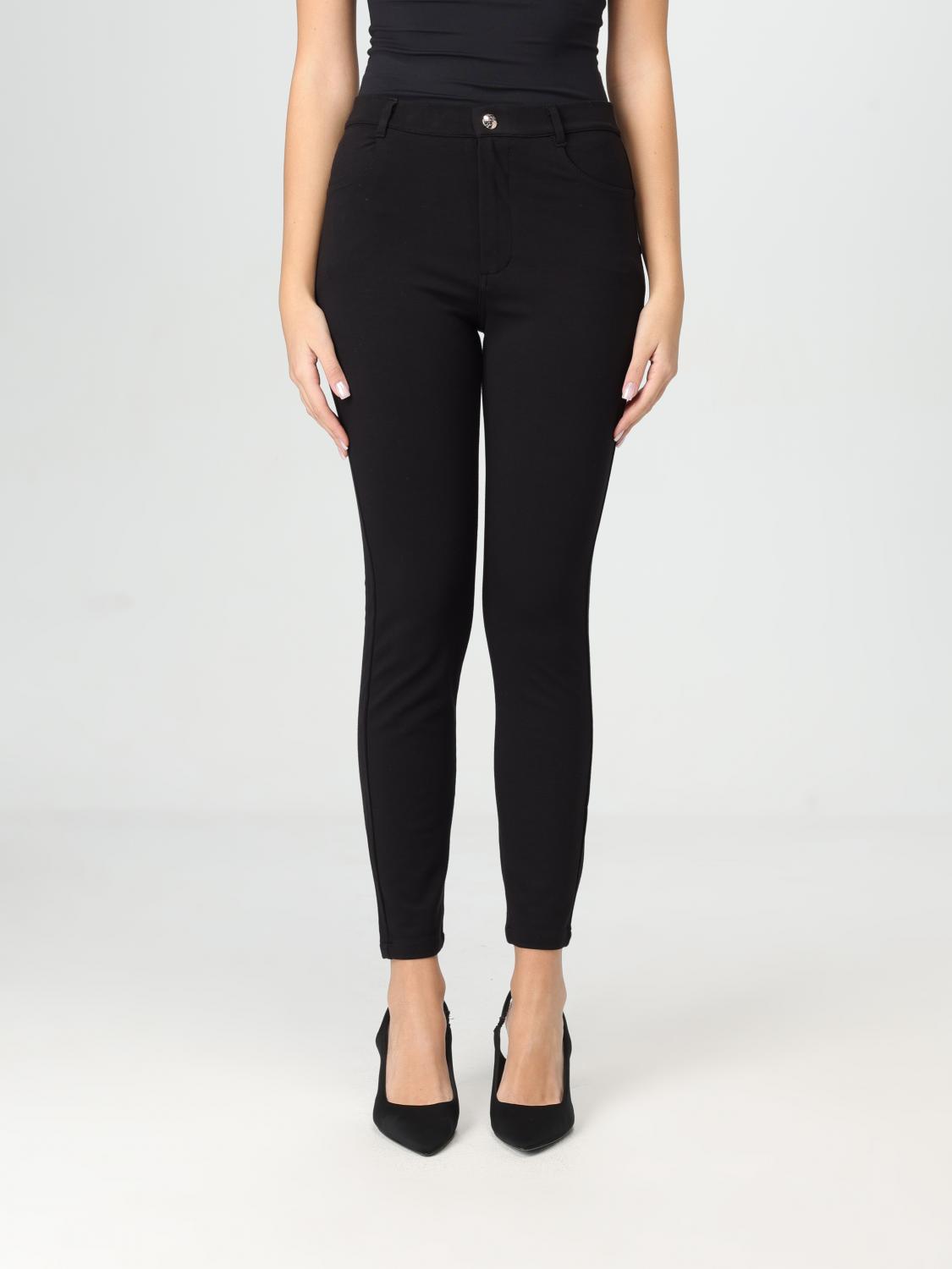 LIU JO PANTS: Pants woman Liu Jo, Black 1 - Img 1