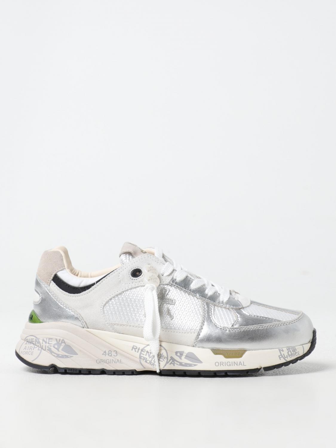 Giglio Sneakers Mased Premiata in camoscio e mesh